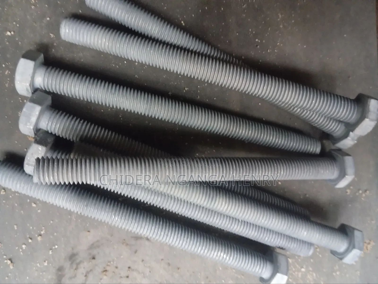 M12 Bolt and Nut Hotdip Galvanised