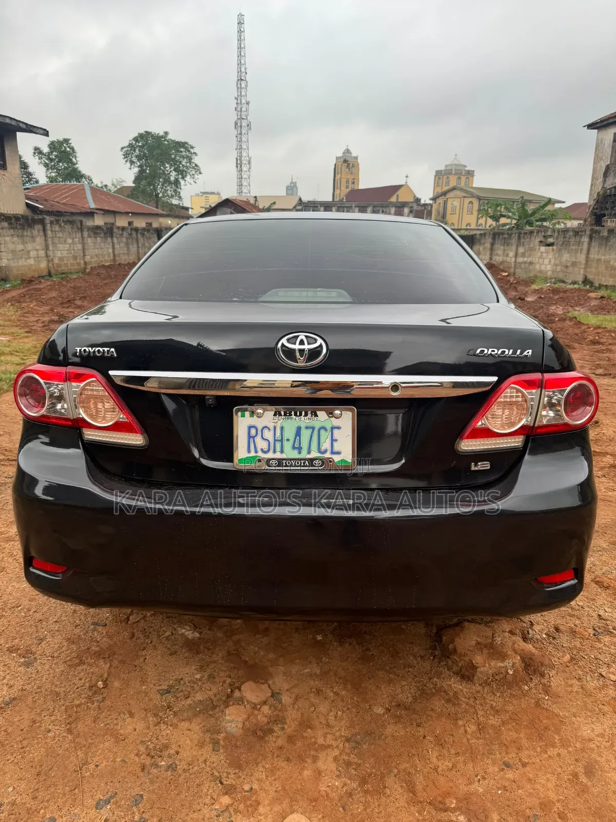 Toyota Corolla 2012 Black