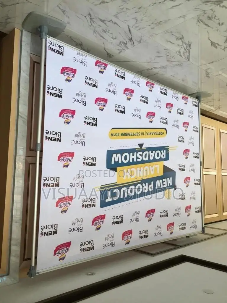 Banner Backdrop Printing in Nigeria | Custom Event & Branded Backdrops
