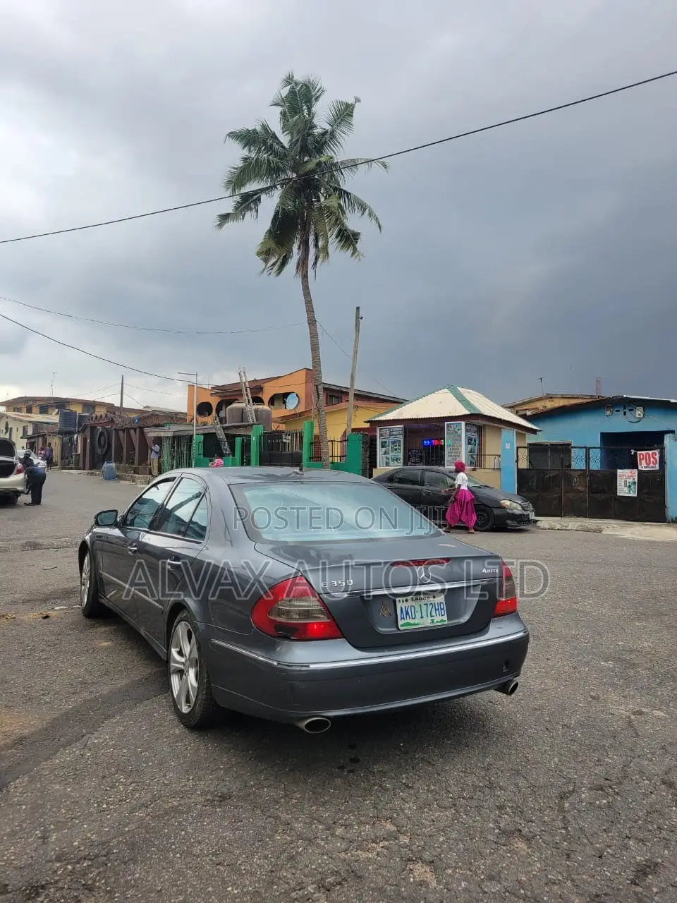 Mercedes-Benz E350 2007 Blue