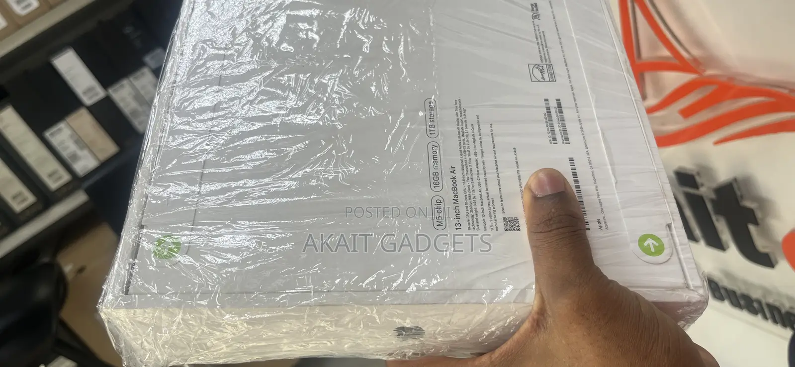 New Laptop Apple MacBook Air 2026 M5 16GB Apple M5 SSD 1T