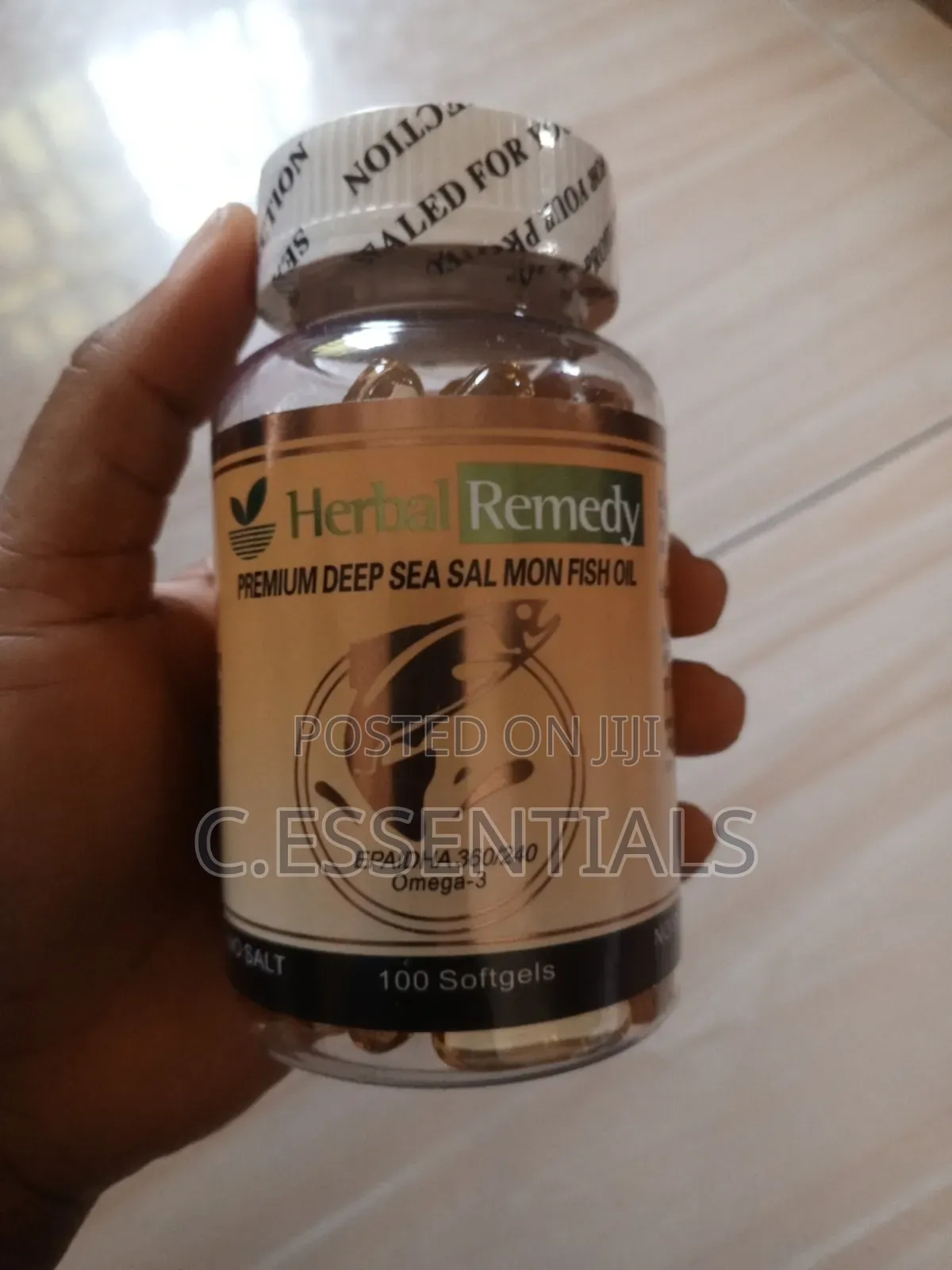Herbal Remedy Deep Sea Salmon Oil Omega 3