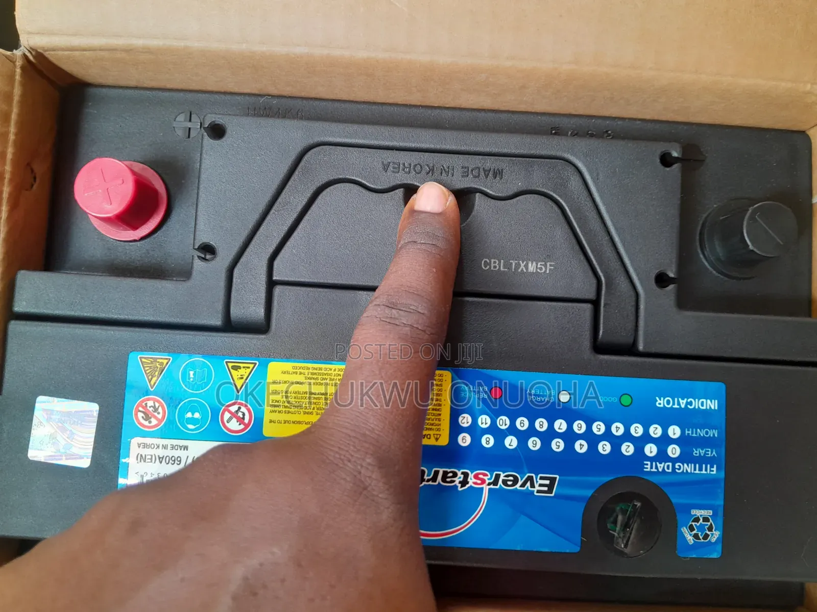75ah /80ah/100ah 65ahEverstart Korea Car Battery – 2 Year Guarantee