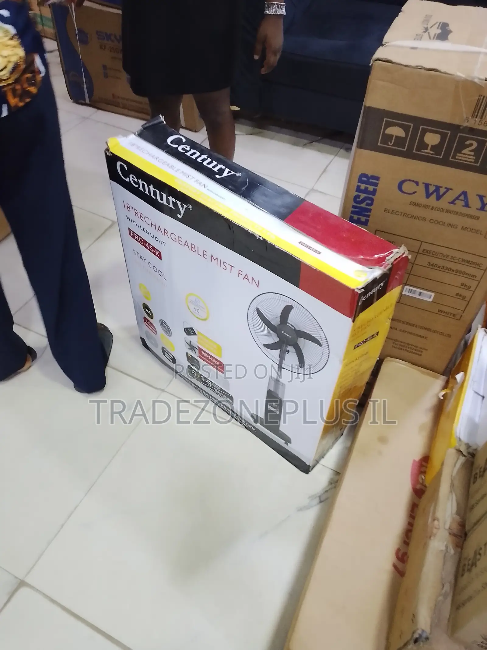 Quality Portable Mist FRC 45K Cooling Fan