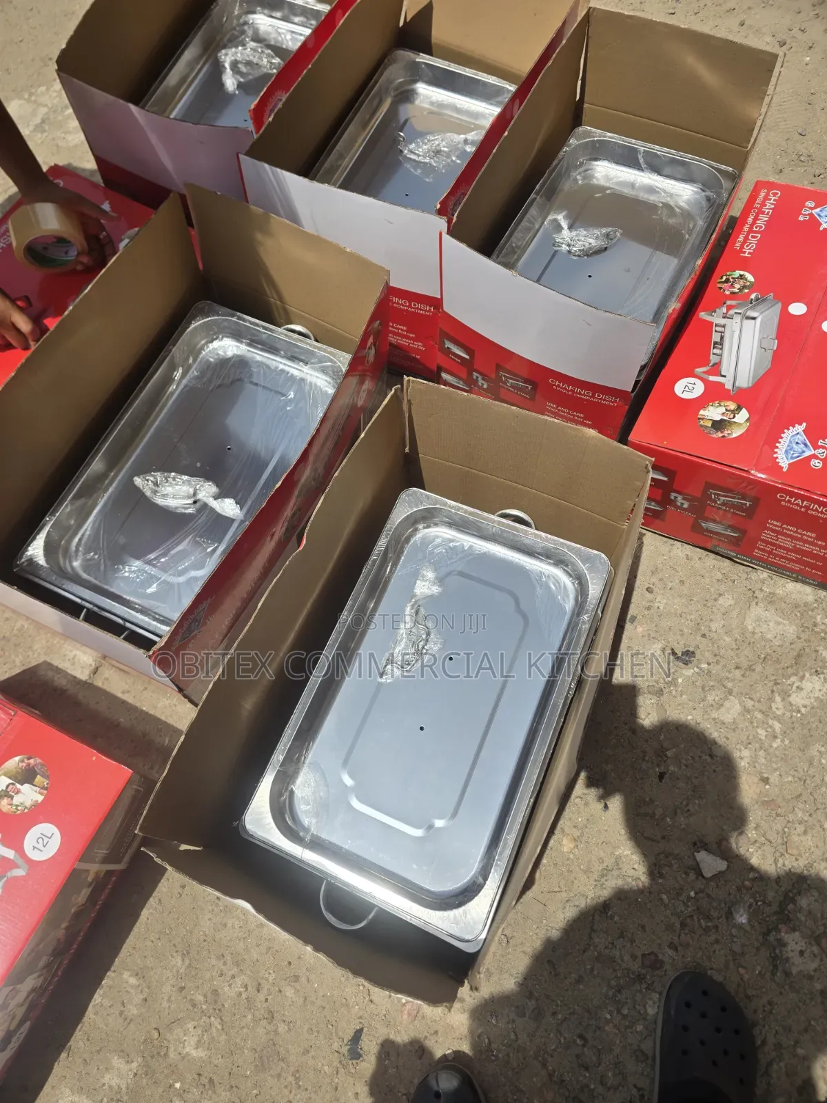Rectangular Shape Chaffing Dish Rack Is Available for Sales