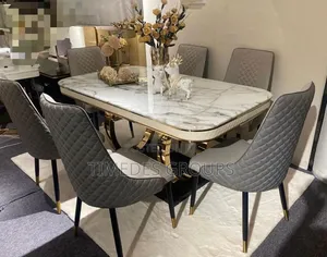 6 Seaters Dining Set Avaleble in Diffrent Color