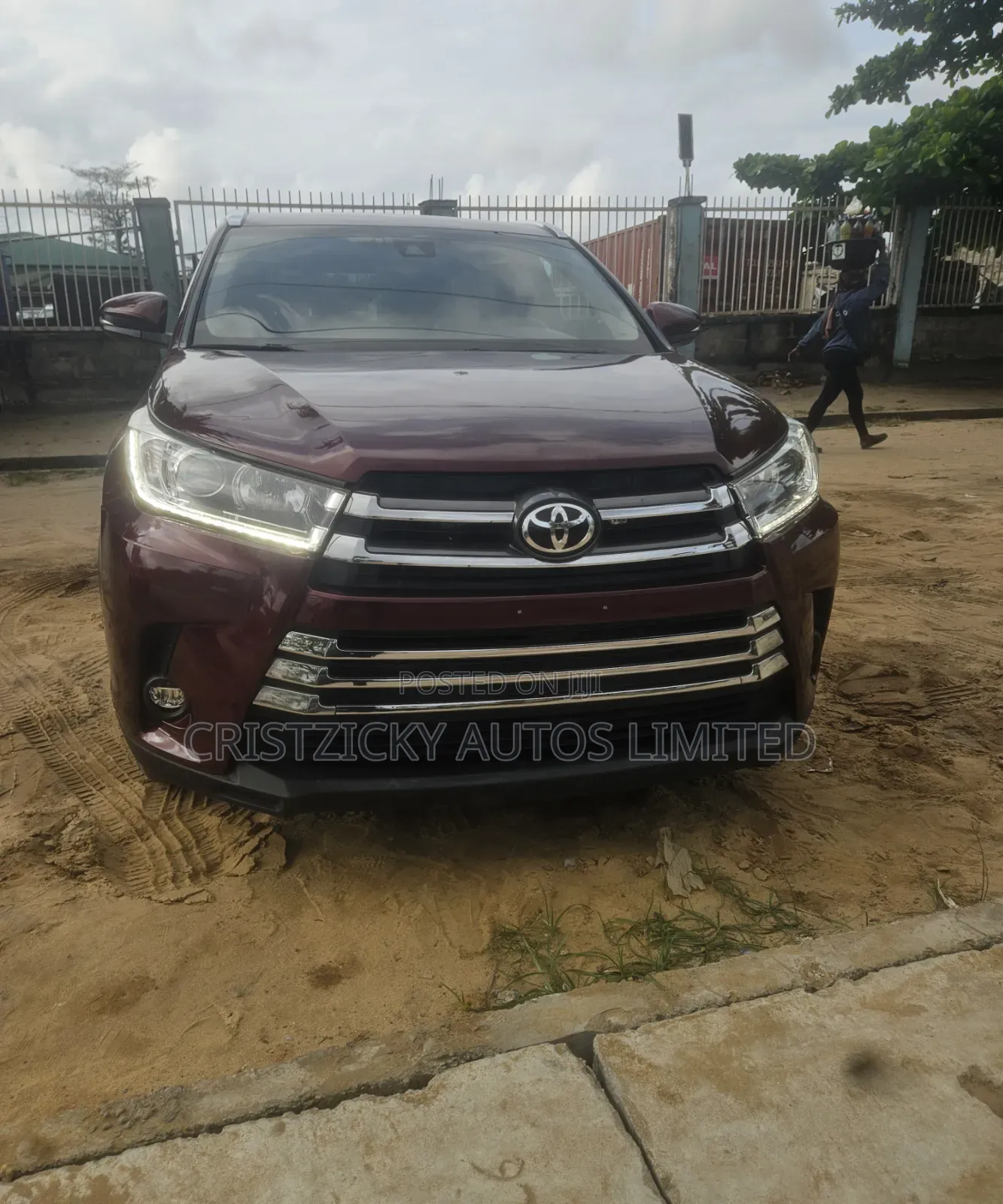 Toyota Highlander 2017 Red