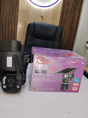 Sotel Tech 8MP Ultra HD 4g/5g Dual Lens Solar PTZ Camera –40X Zoom