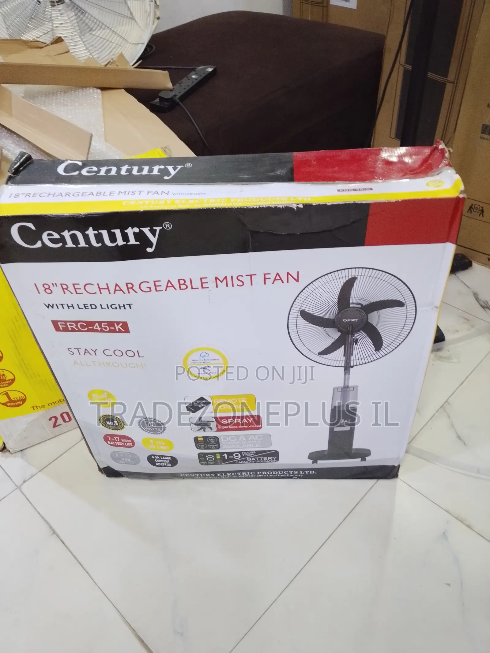 Reliable FRC 45K Century Mist Fan for Home Use