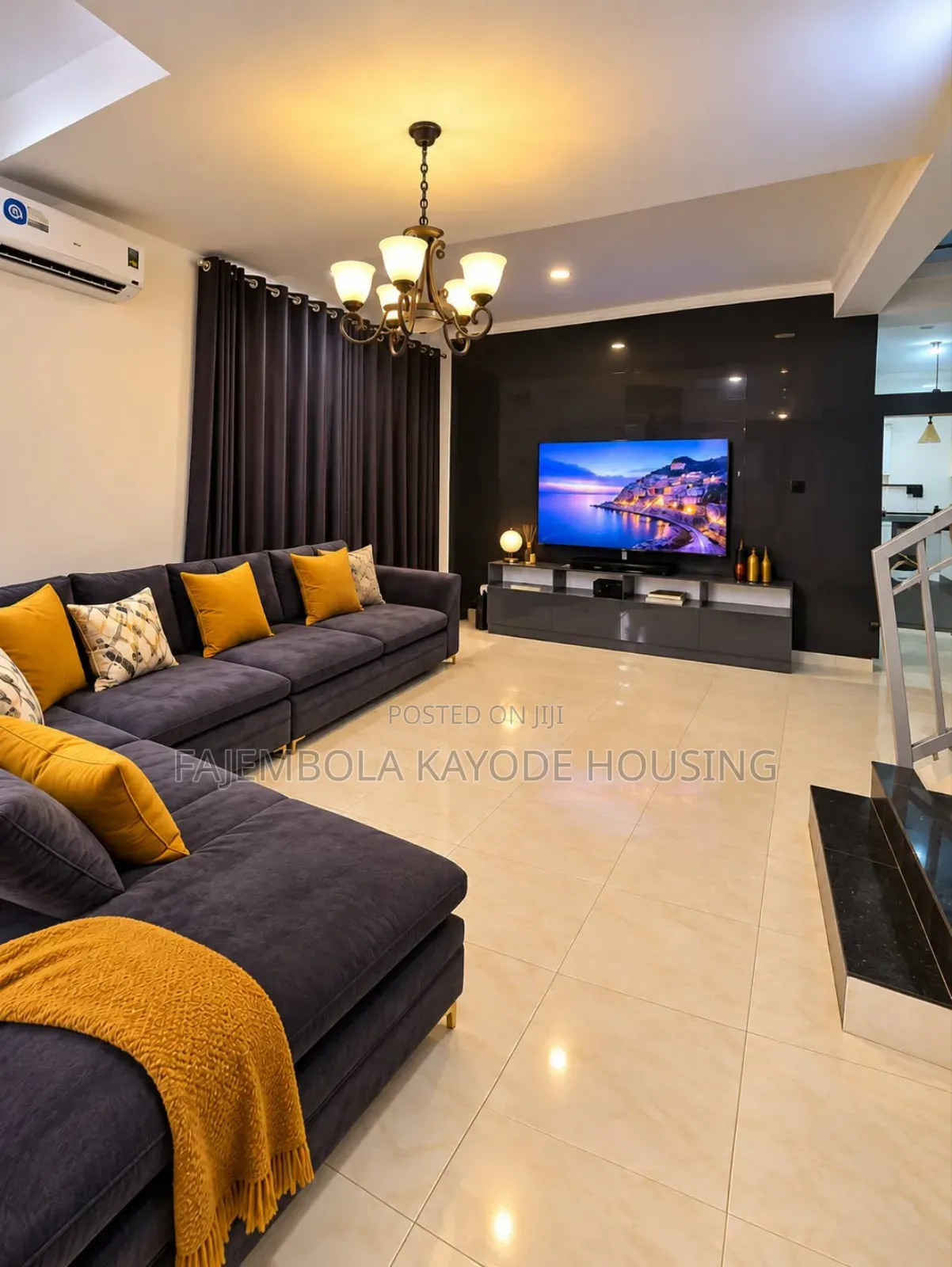 Furnished 4bdrm Duplex in Carlton Gate, Akobo for rent