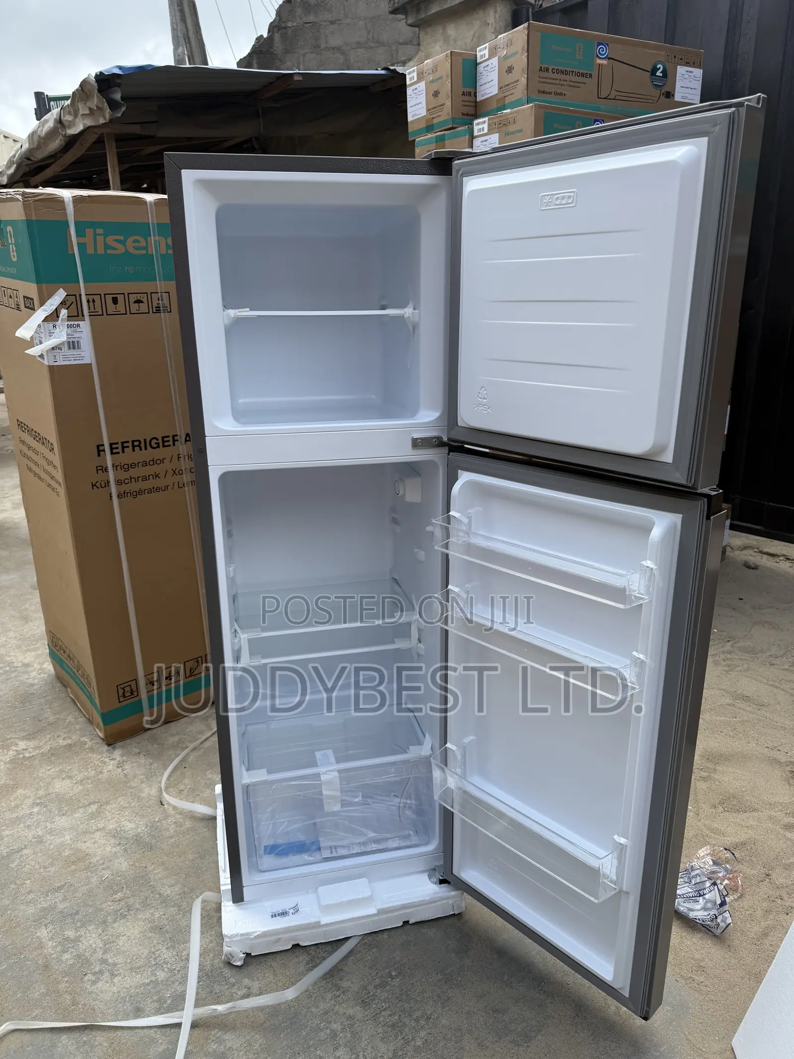 Hisense Refrigerator 154L Double Door 200DR