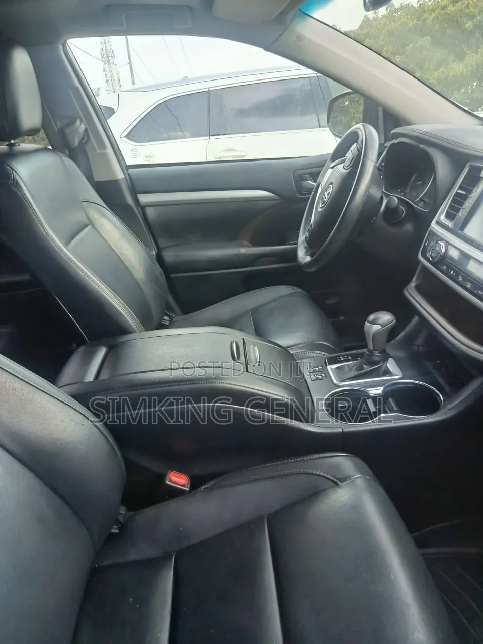 Toyota Highlander XLE 4x2 V6 (3.5L 6cyl 8A) 2017 Blue