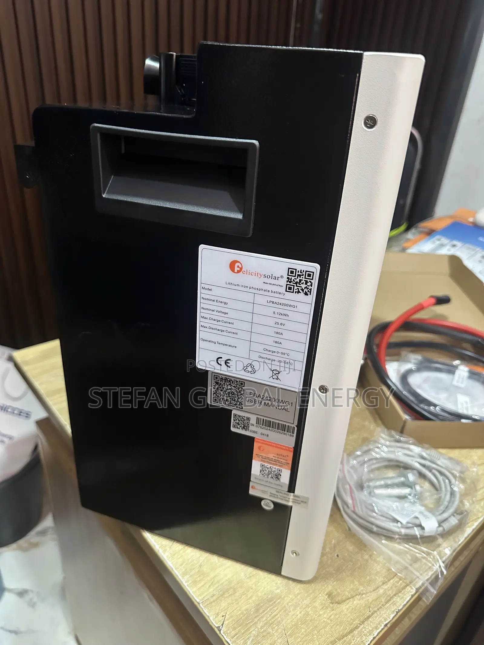 5.12kwh .24v New Felicity Littium Battery