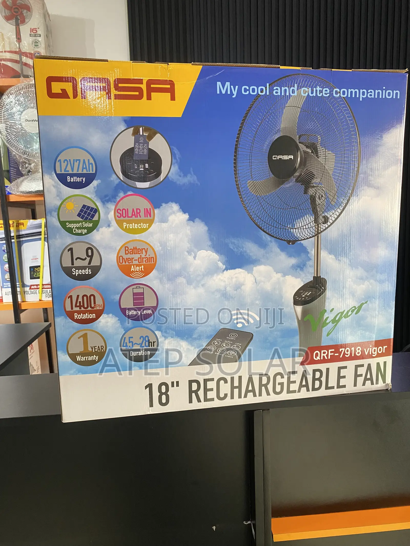 18inch Qasa R/ Vigoo Fan