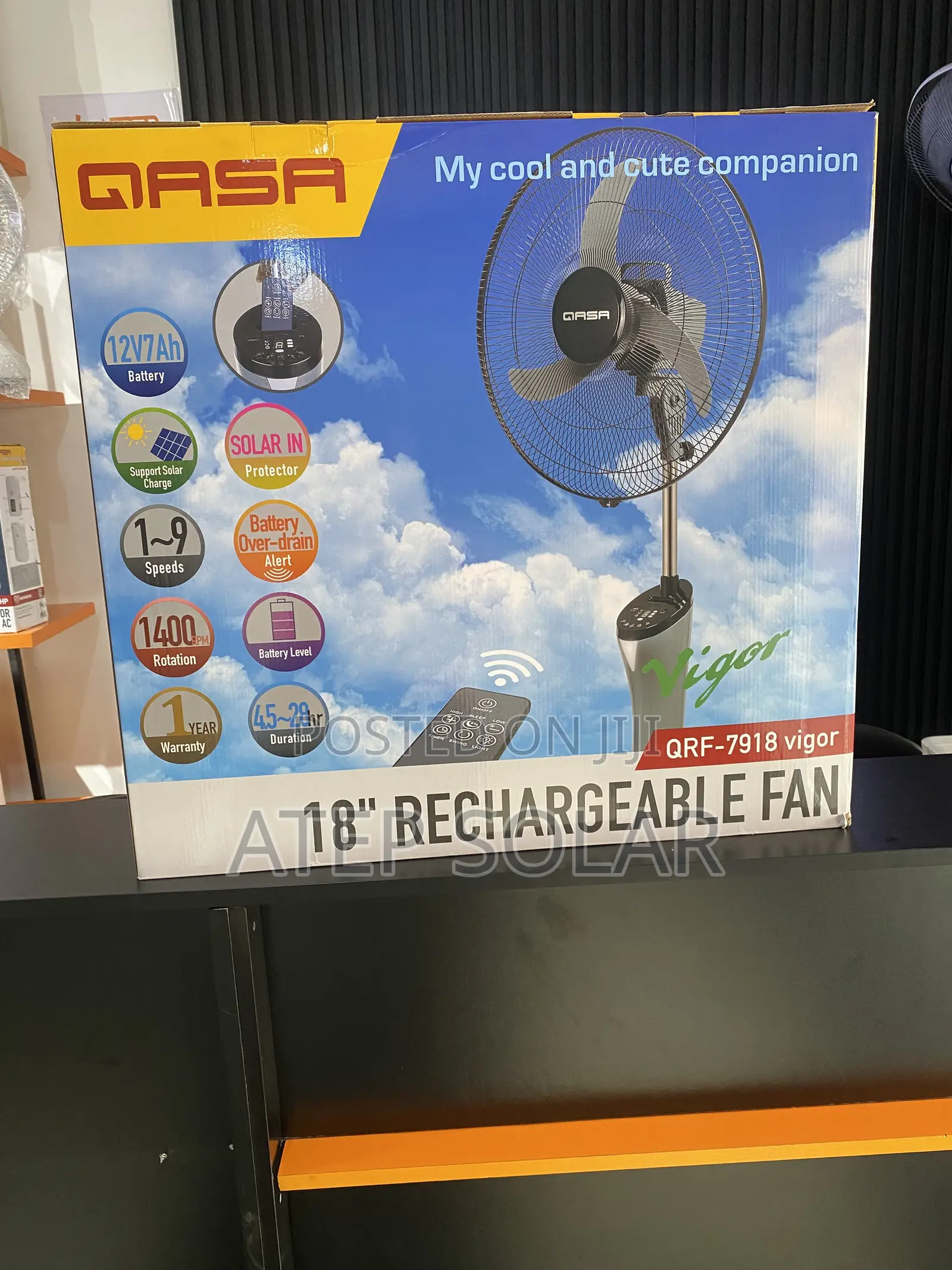 18inch Qasa R/ Vigoo Fan