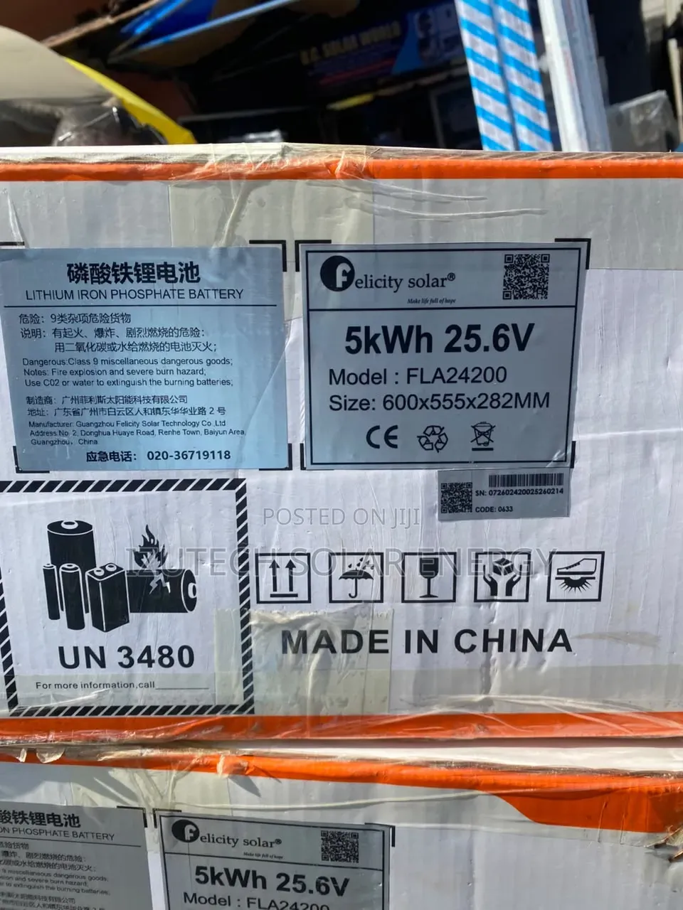Felicity 5kwh Lithium Ion Battery 24v