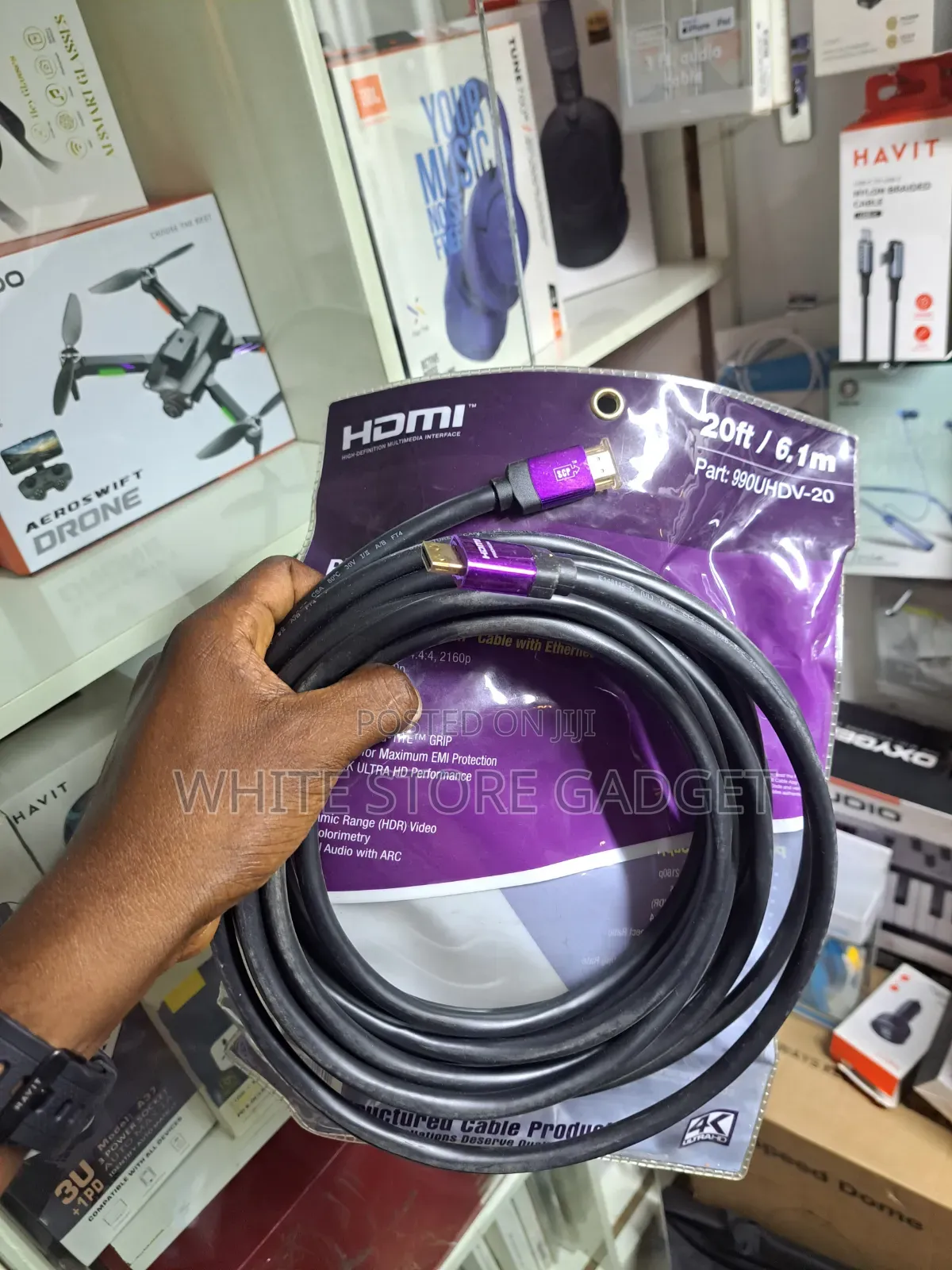 20ft/ 6.1m – Premium Certified 4k Ultra Hd 990uhdv-20 Series Hdmi