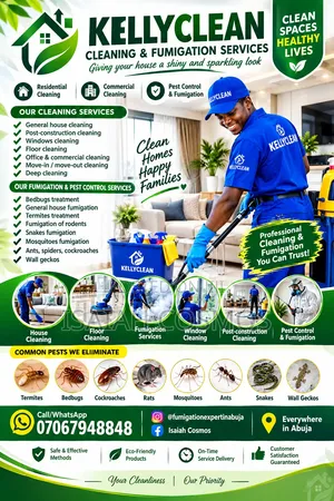 Trusted Cleaning and Fumigation Services in Abuja