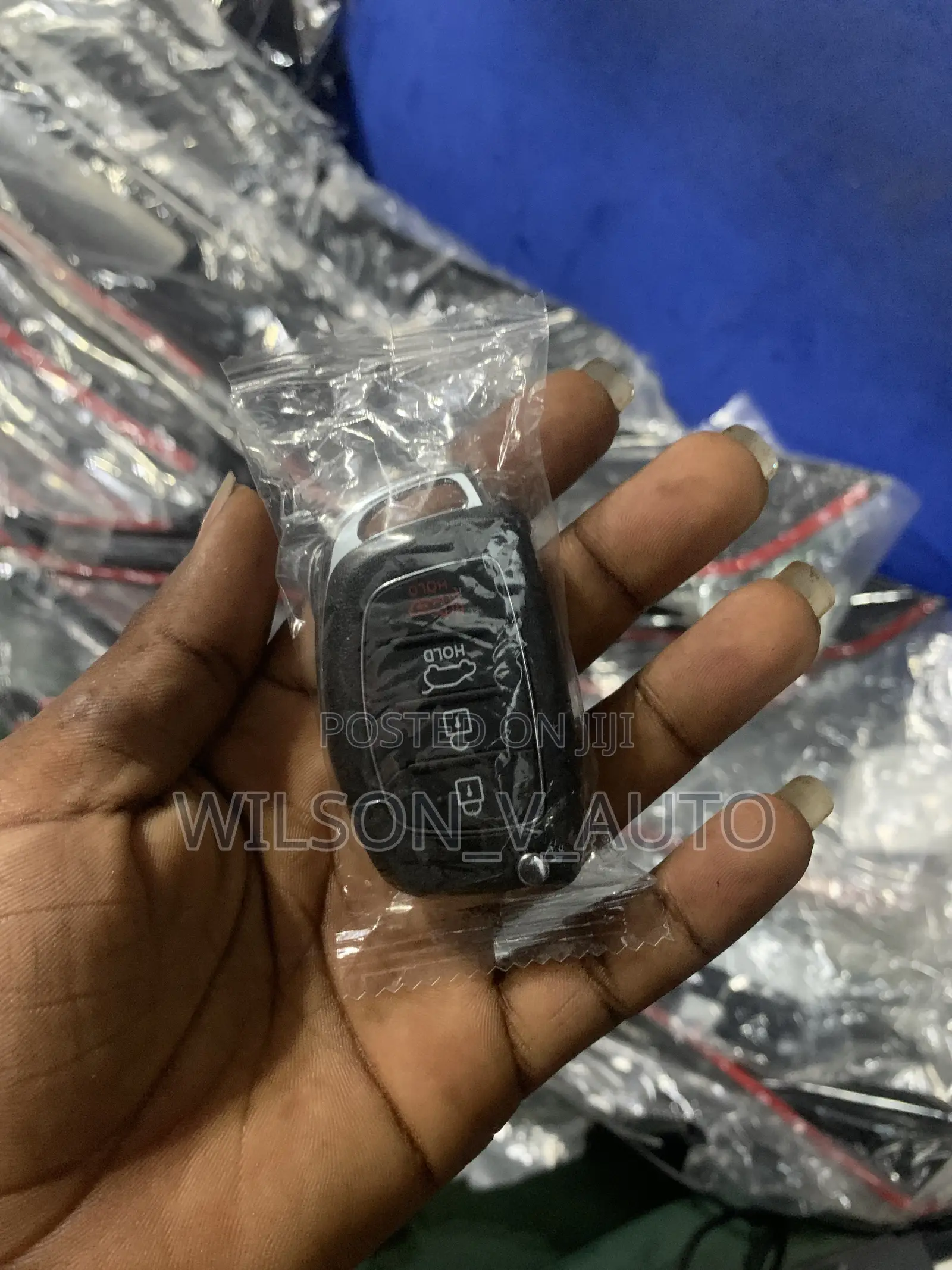 Genuine Hyundai Sonata 4-Button Flip Remote Key Fob