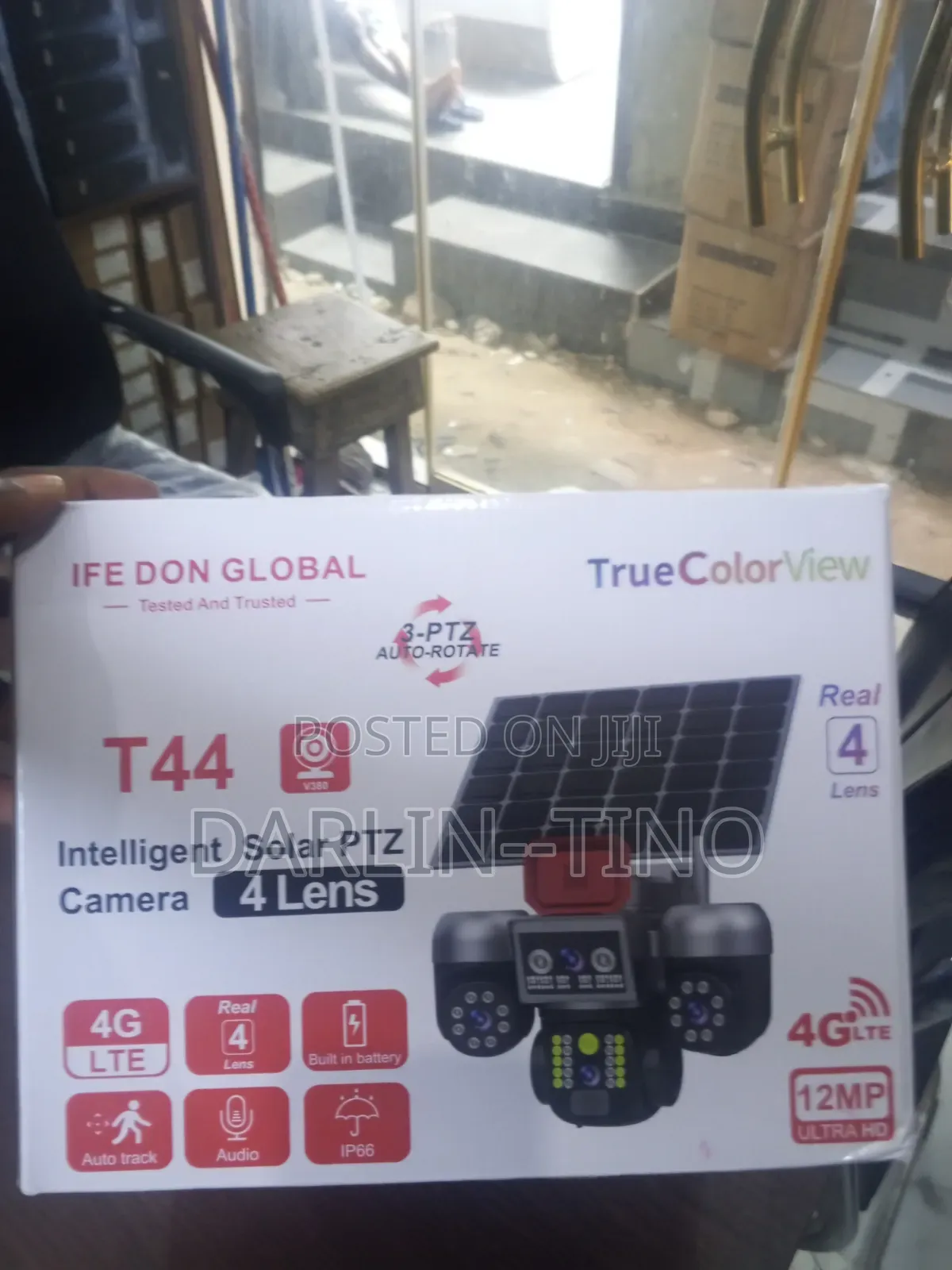 T44 Intelligent Solar PTZ Camera