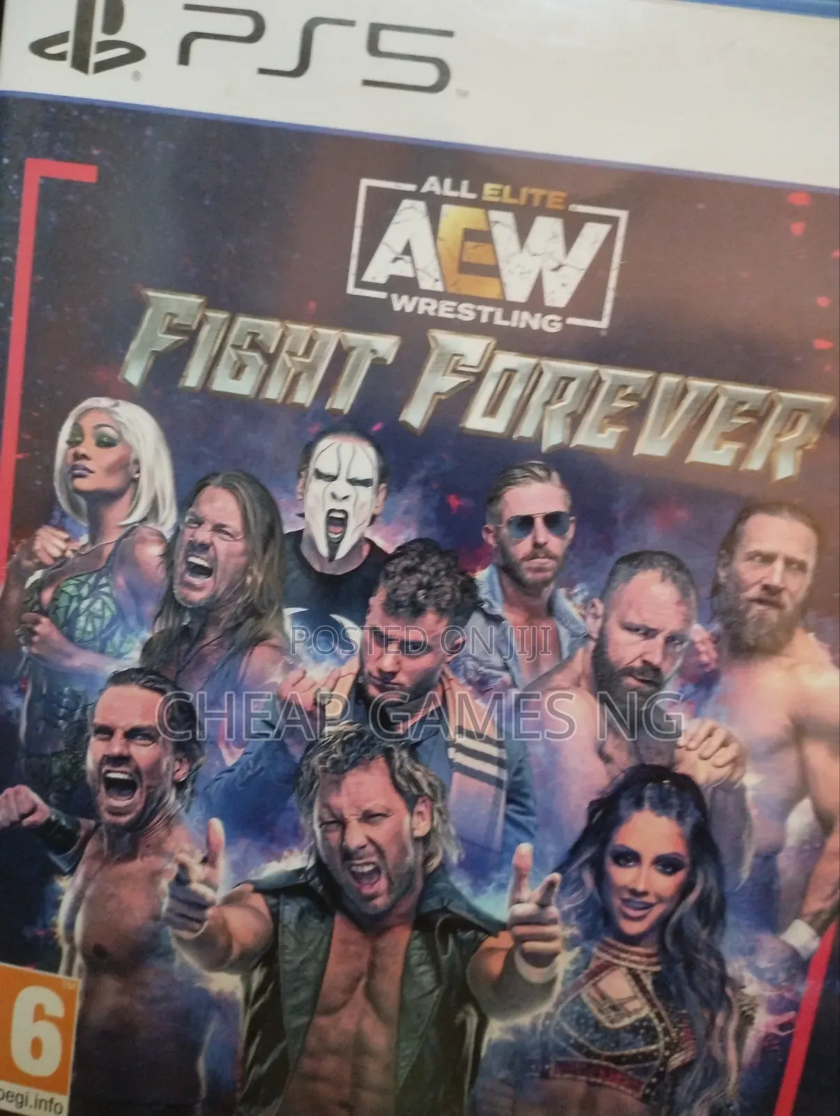All Elite AEW Wrestling Fighter Forever PS5 Used