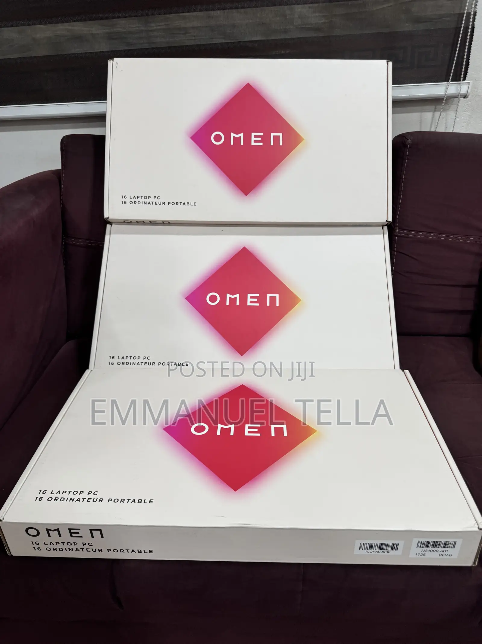 New Laptop HP Omen 16 16GB Intel Core i7 SSD 512GB