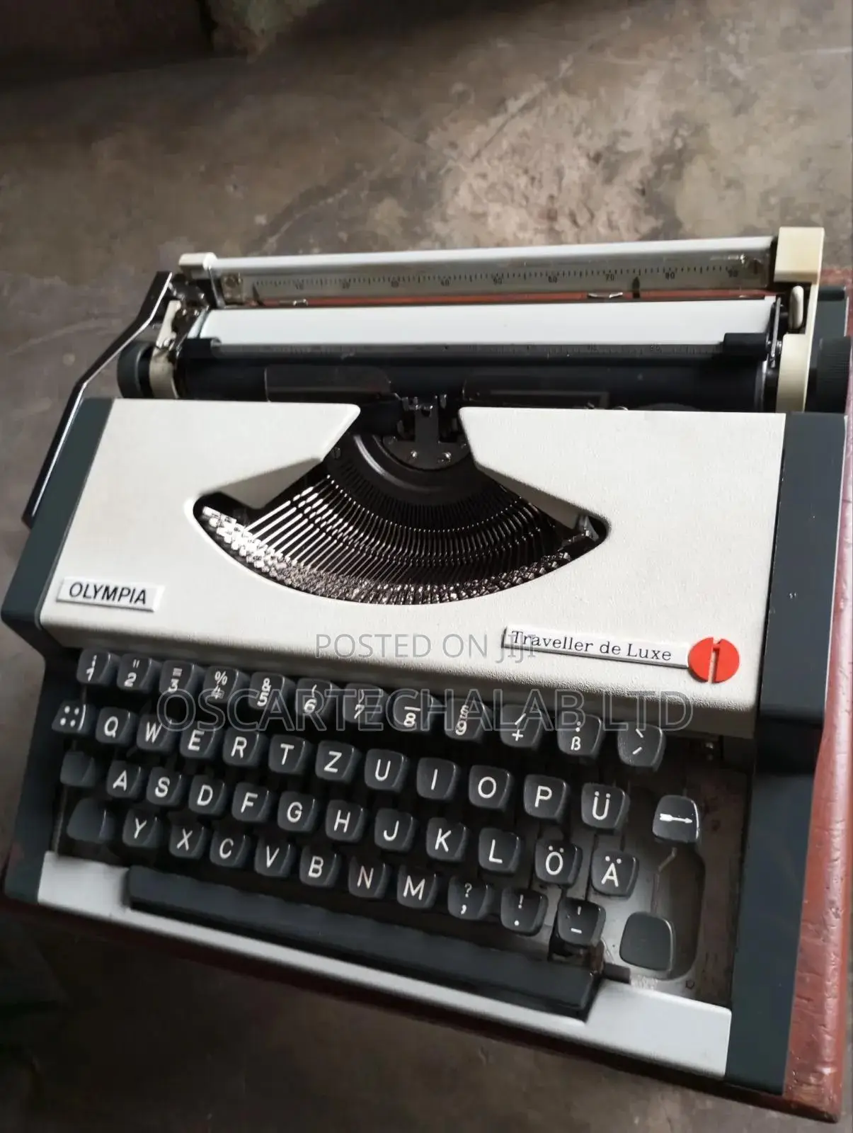 Olympia Portable Manual Typewriter (Inside Box)