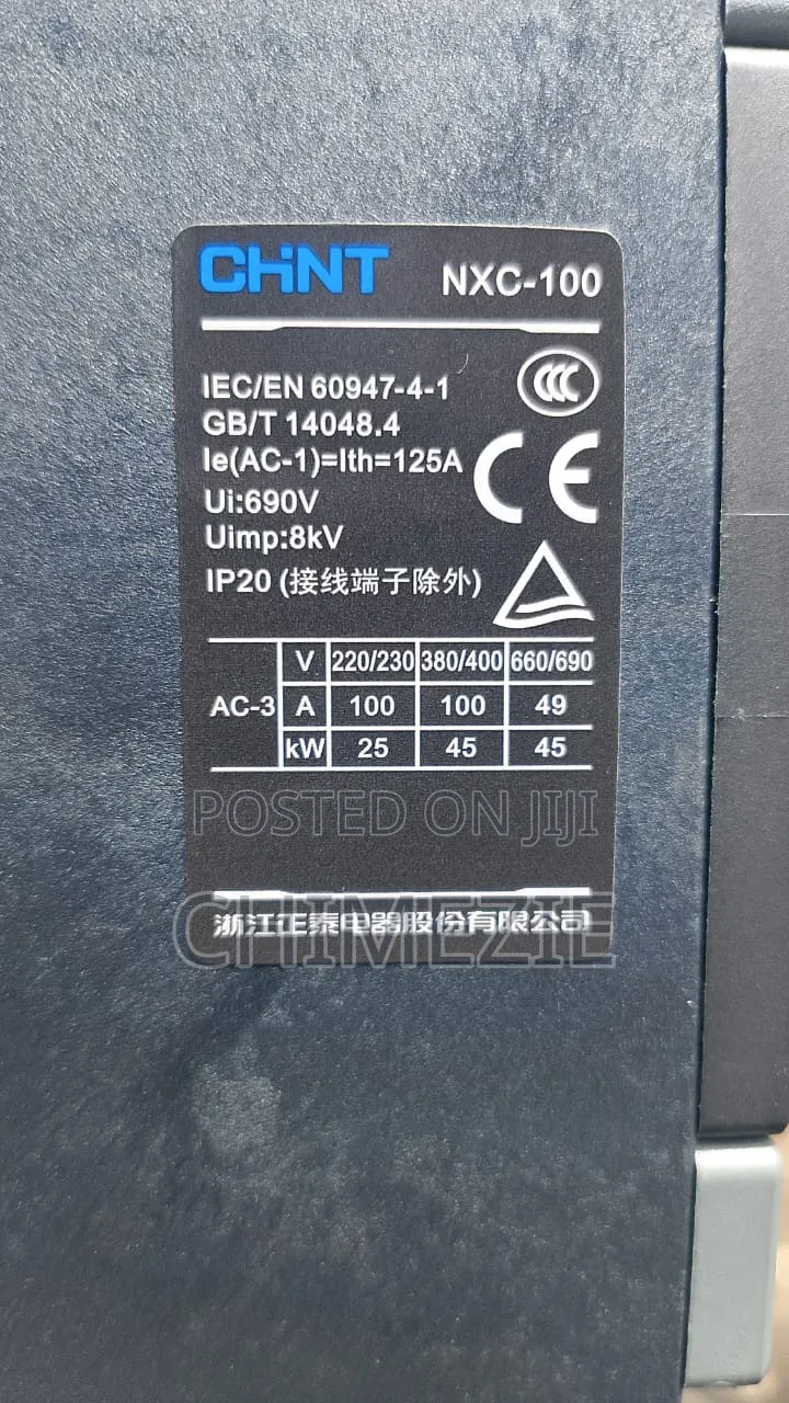 125amps Contactor 4pole Chint Original