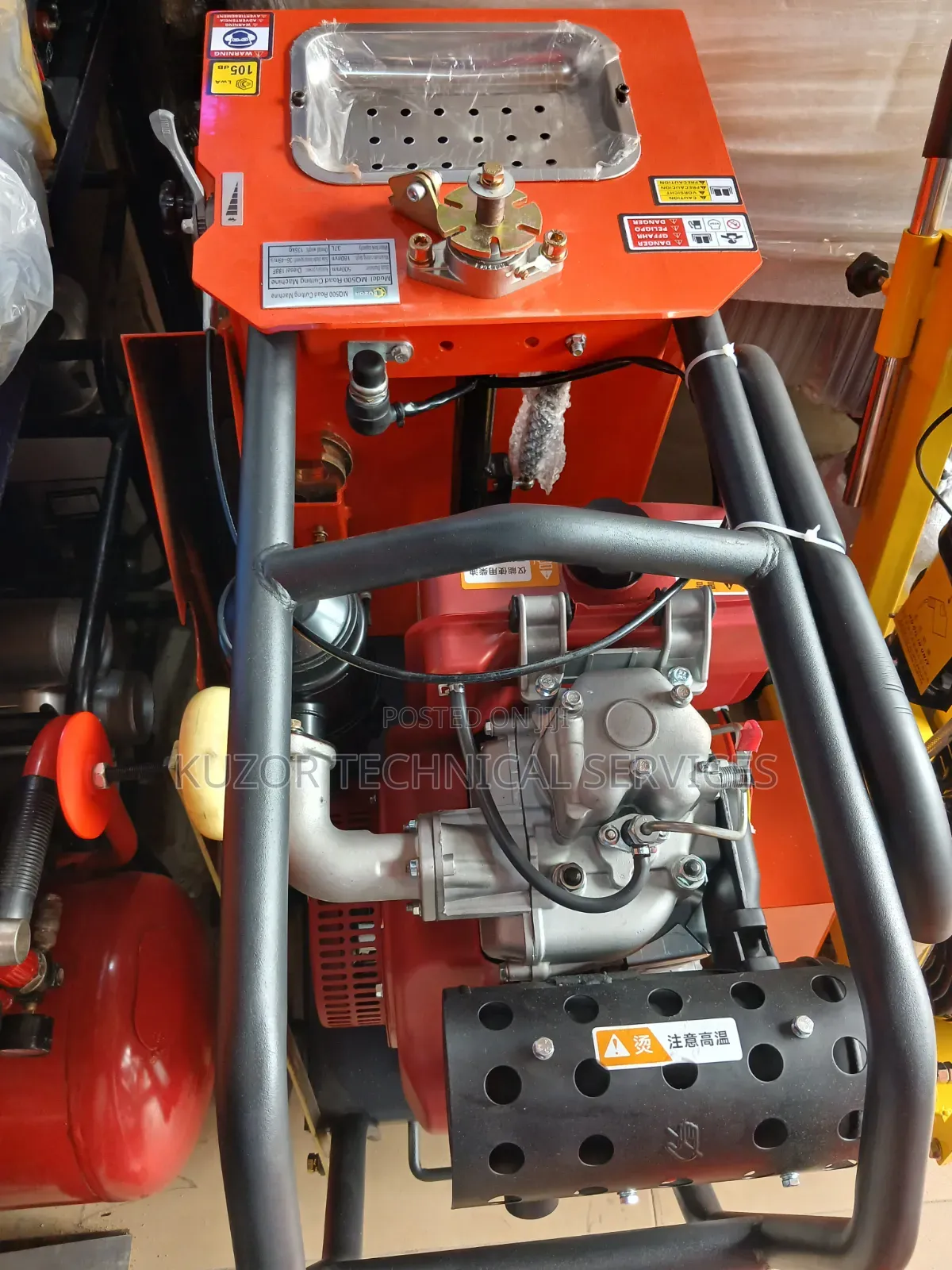 Diesel Engine Concrete & Alsphat Road Cutting Machine 20" Key Stater