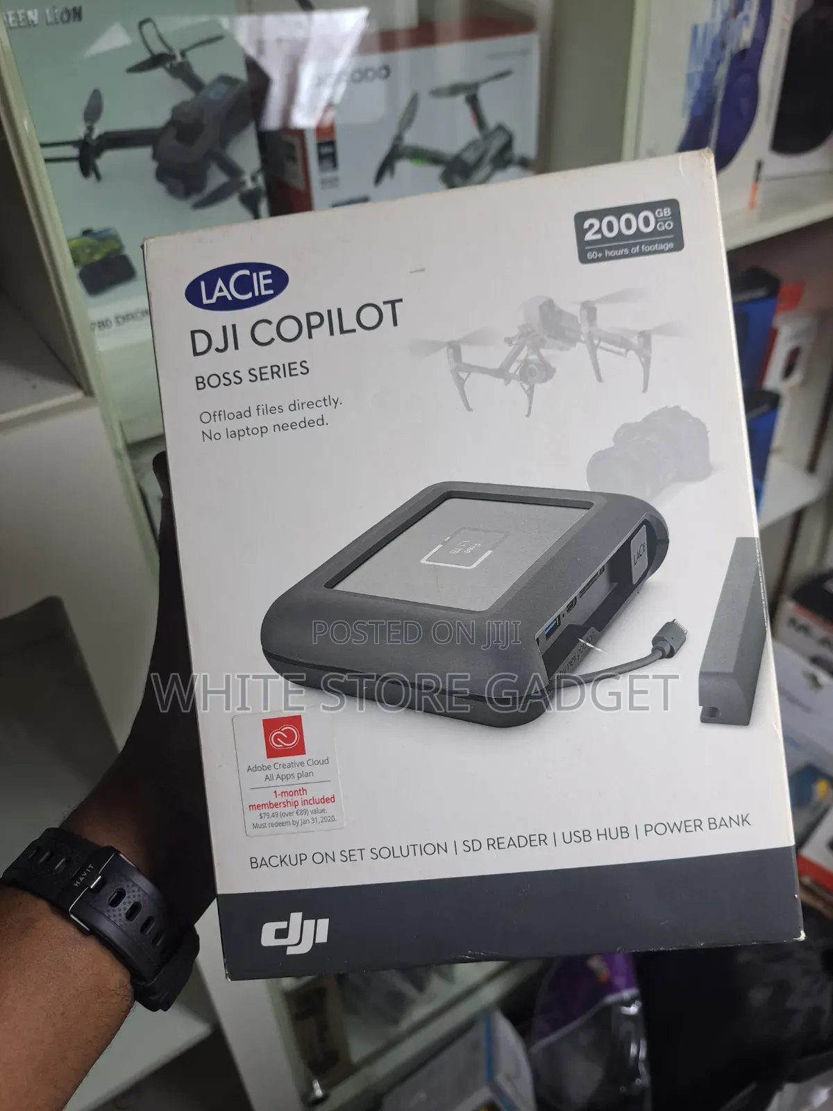 LaCie 2TB DJI Copilot BOSS External Hard Drive
