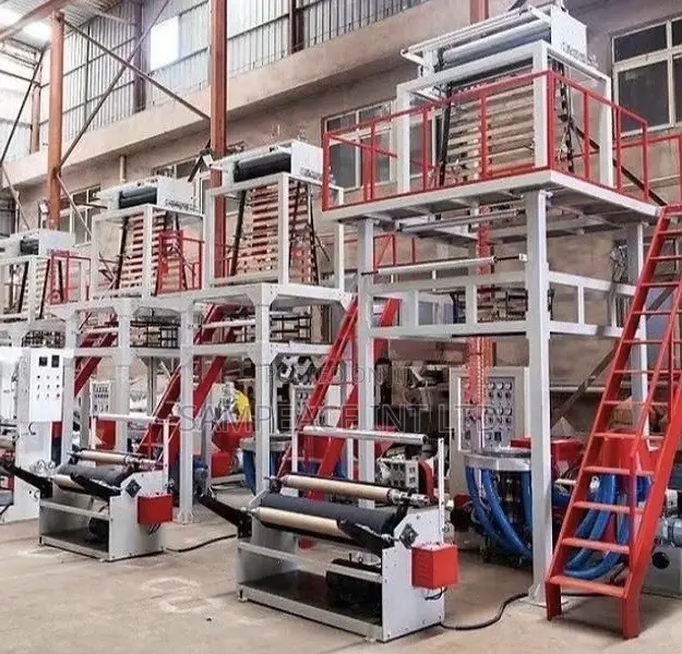 Nylon Extruder Machine 55mm Double Winder