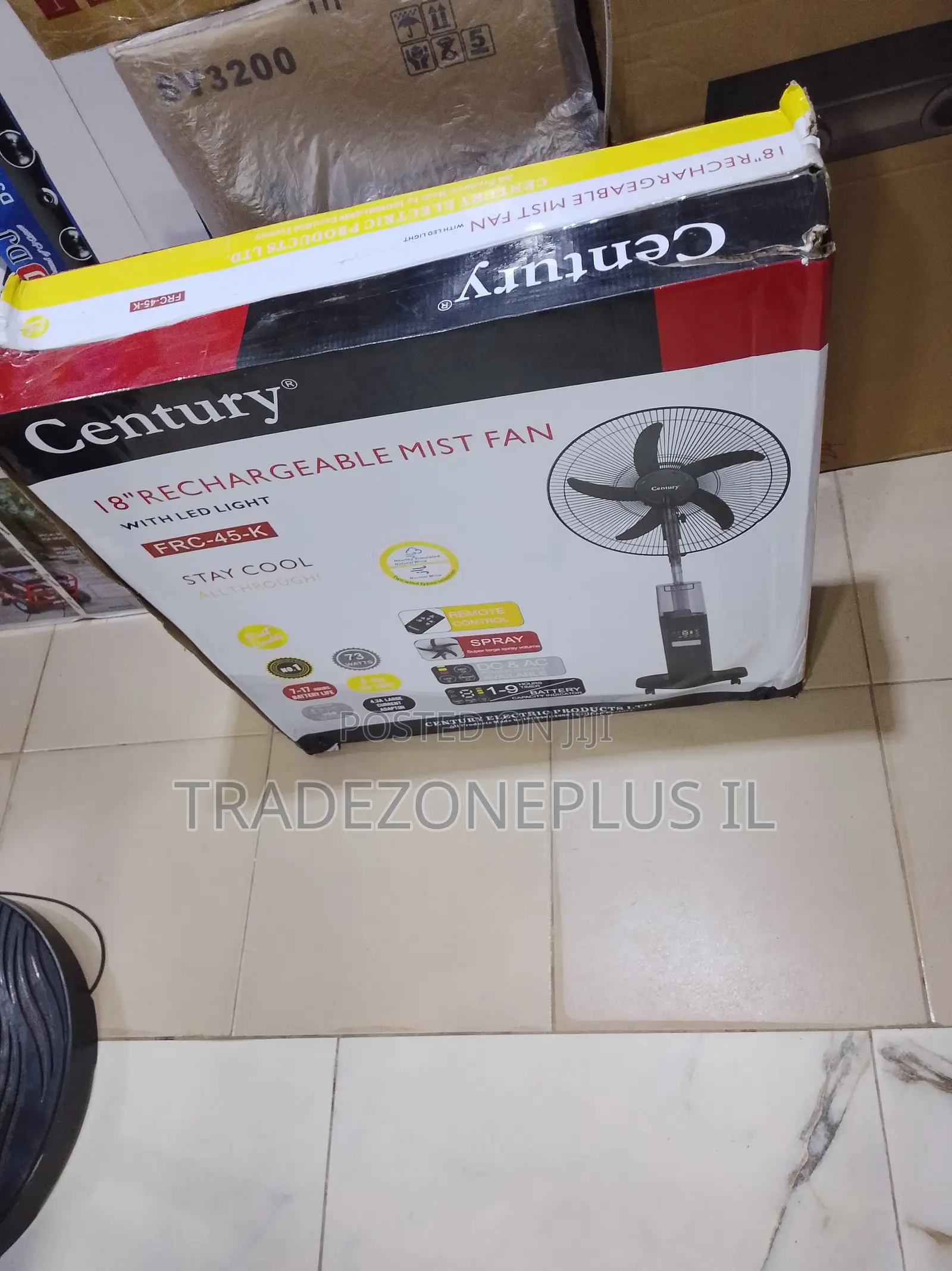 Hot Weather Cooling Fan FRC-45-K