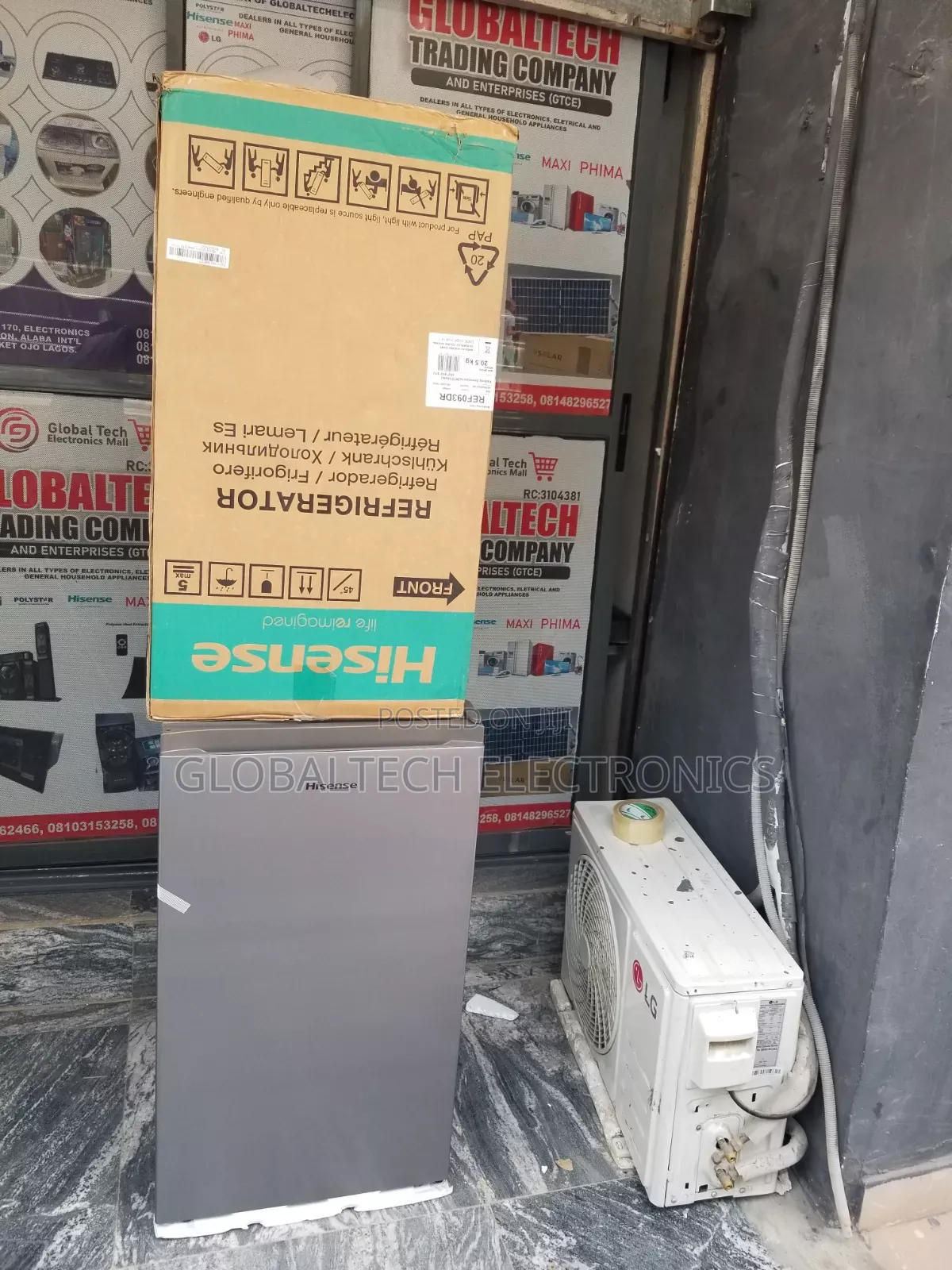 Hisense Single Door Refrigerator 90L (093DR)