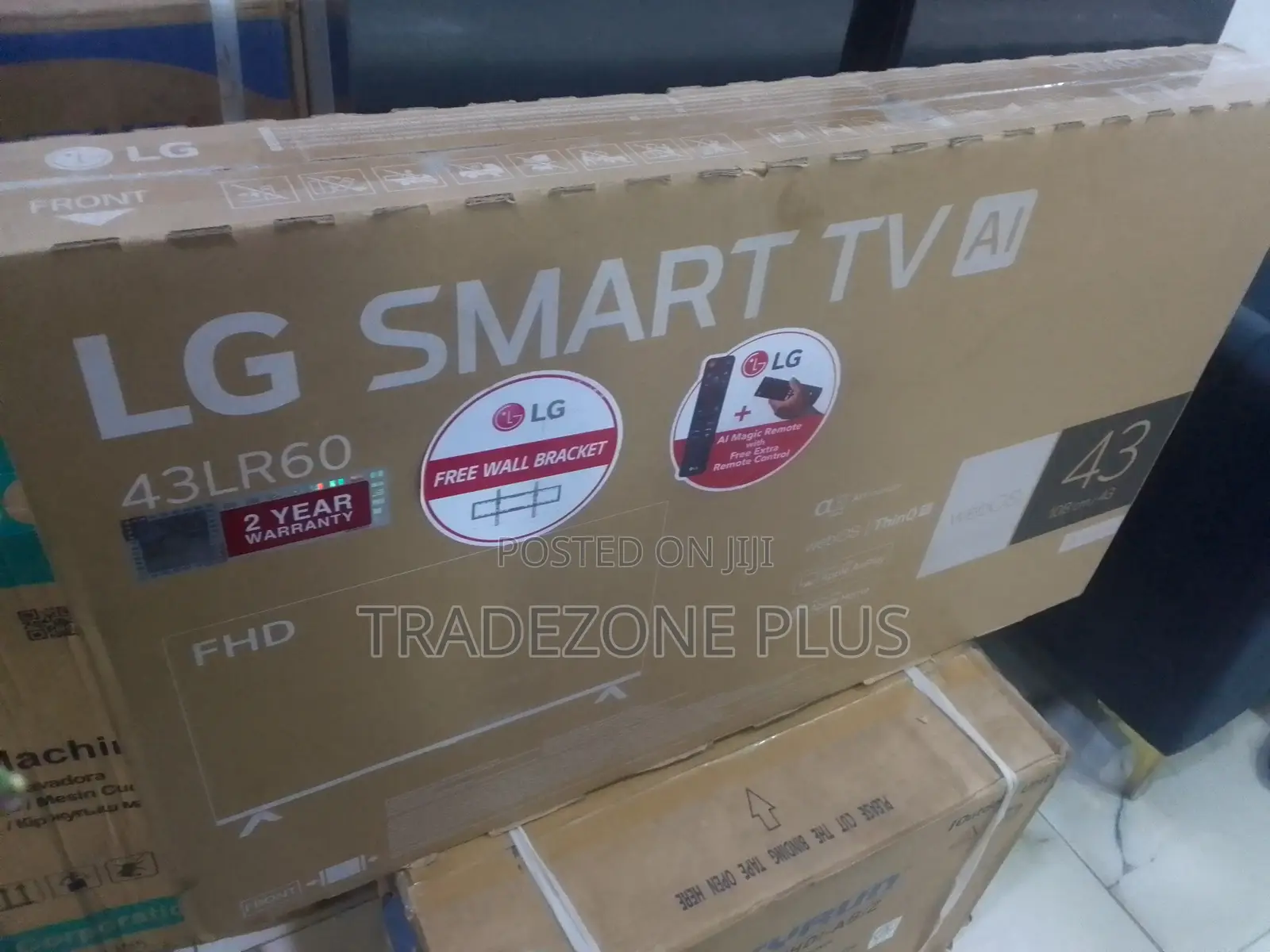 LG 43” Smart TV Deal With AI Magic Remote + Bonus Remote