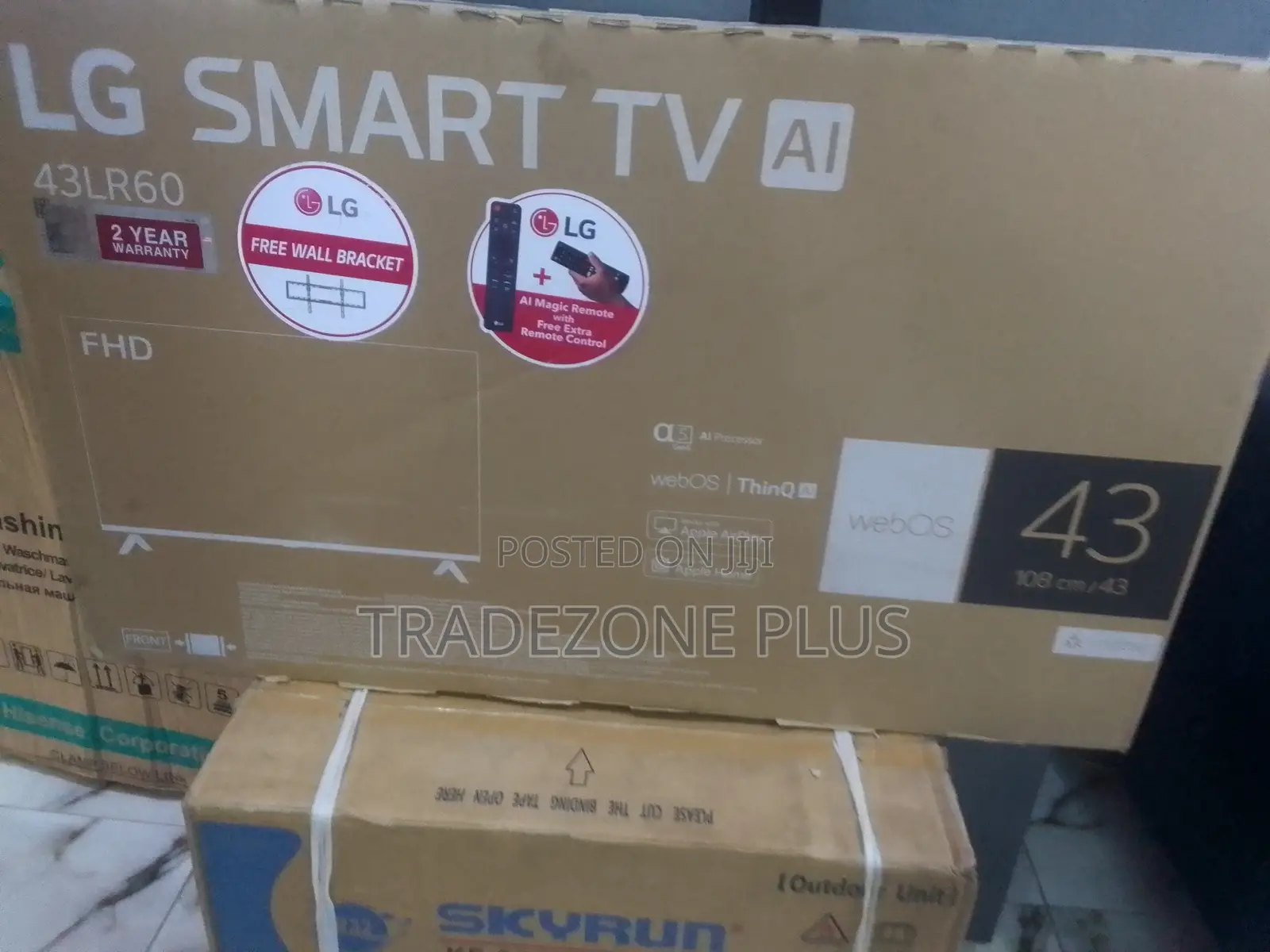 LG 43 Inch Smart TV With Complimentary Wall Bracket