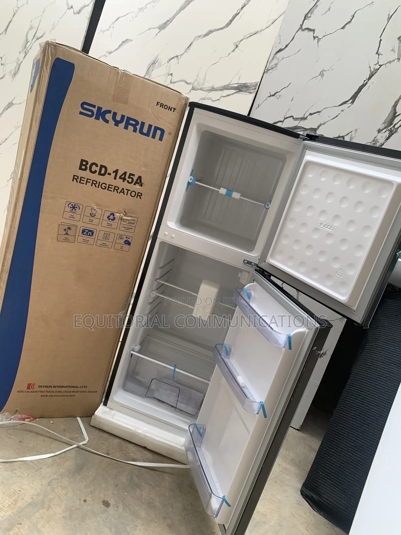 Skyrun 145L Refrigerator With Organized Storage