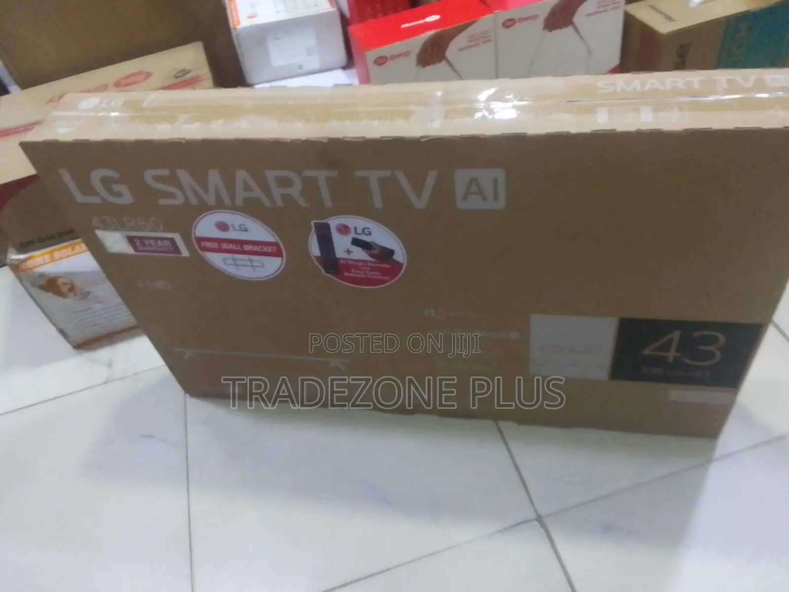 LG 43 Inch Smart TV Offer With Magic Remote and Wall Mount