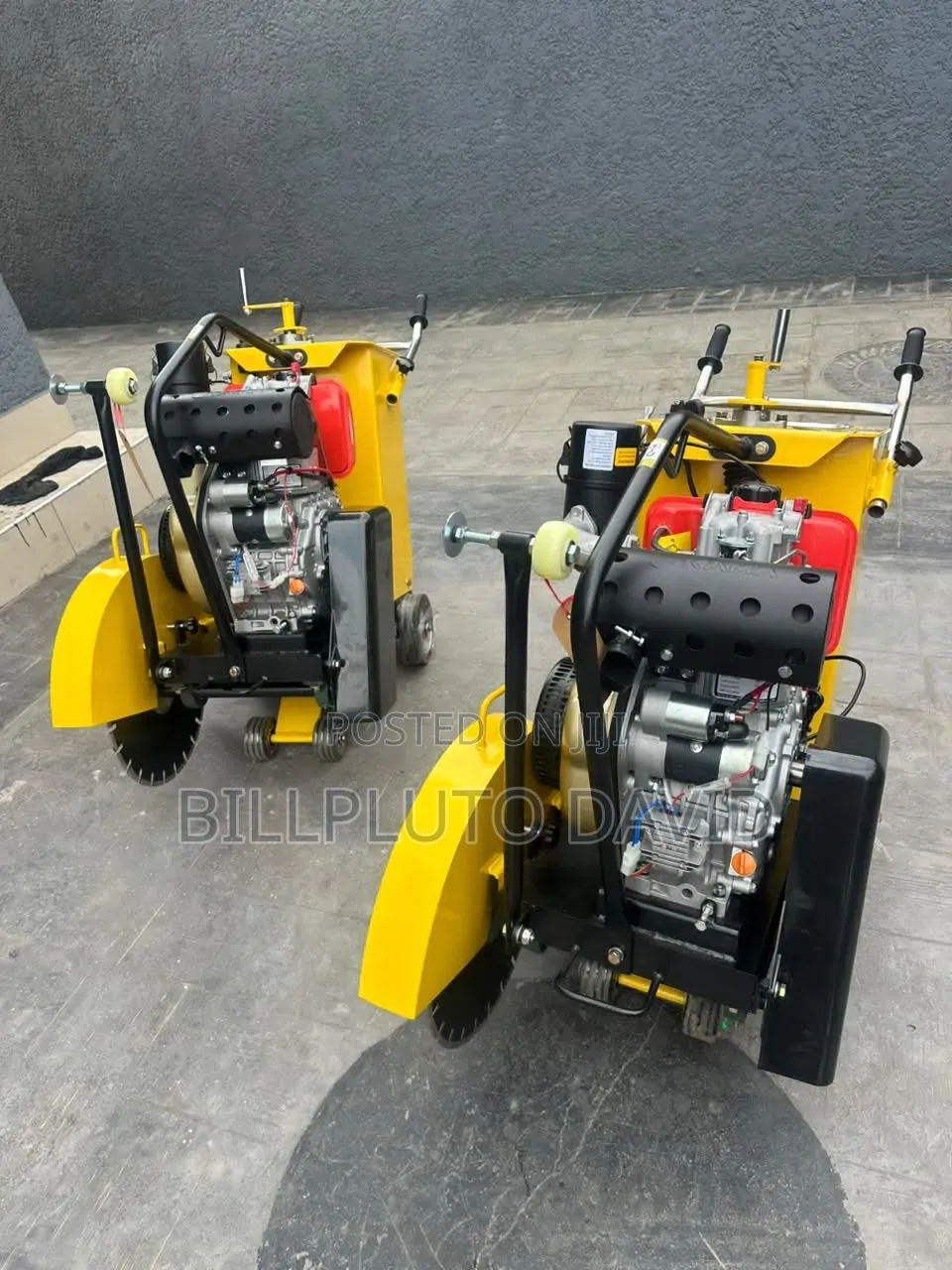 Diesel-Powered Floor and Concrete Cutting Machines