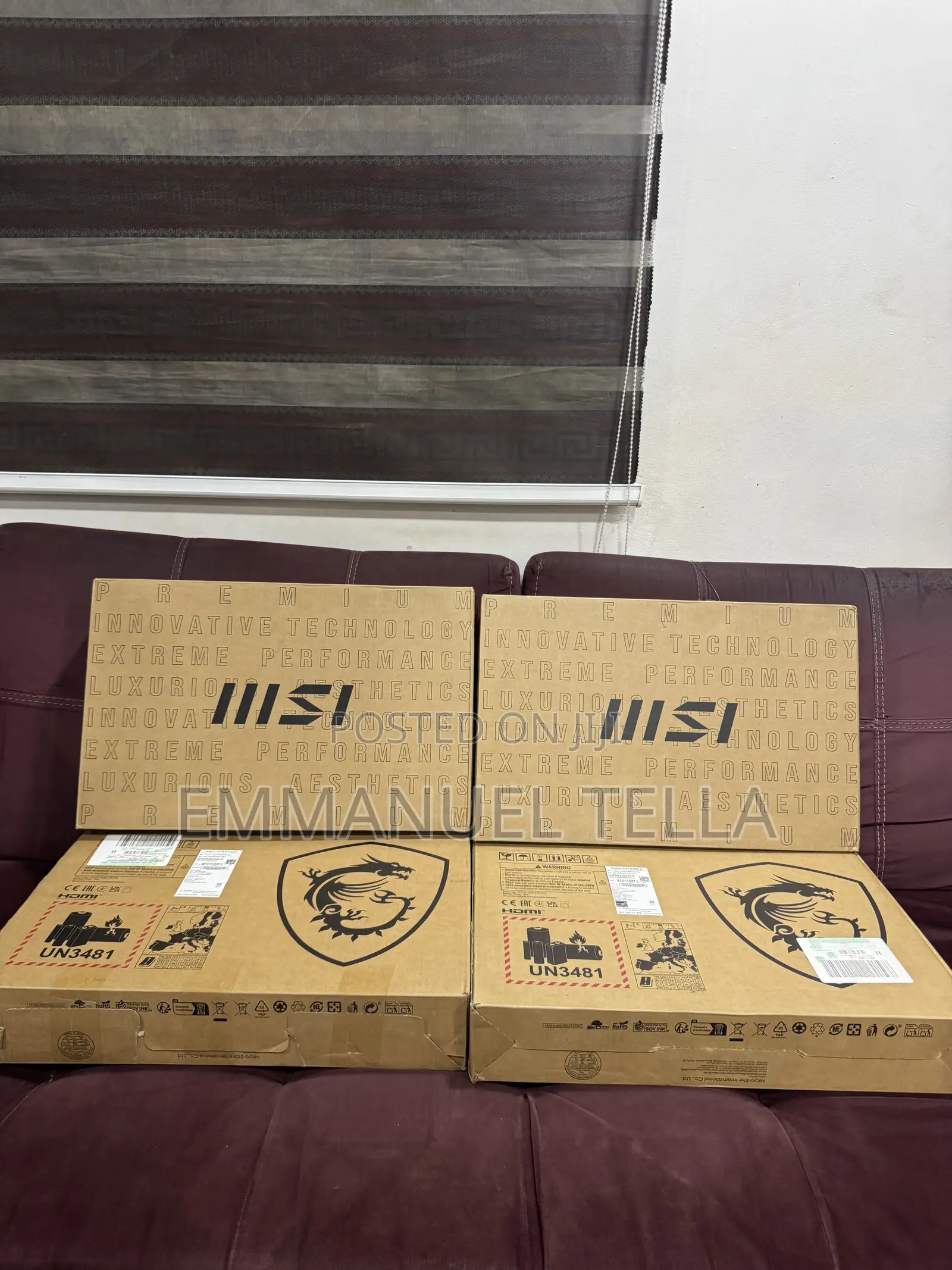 New Laptop MSI Katana 15 16GB Intel Core i7 SSD 512GB