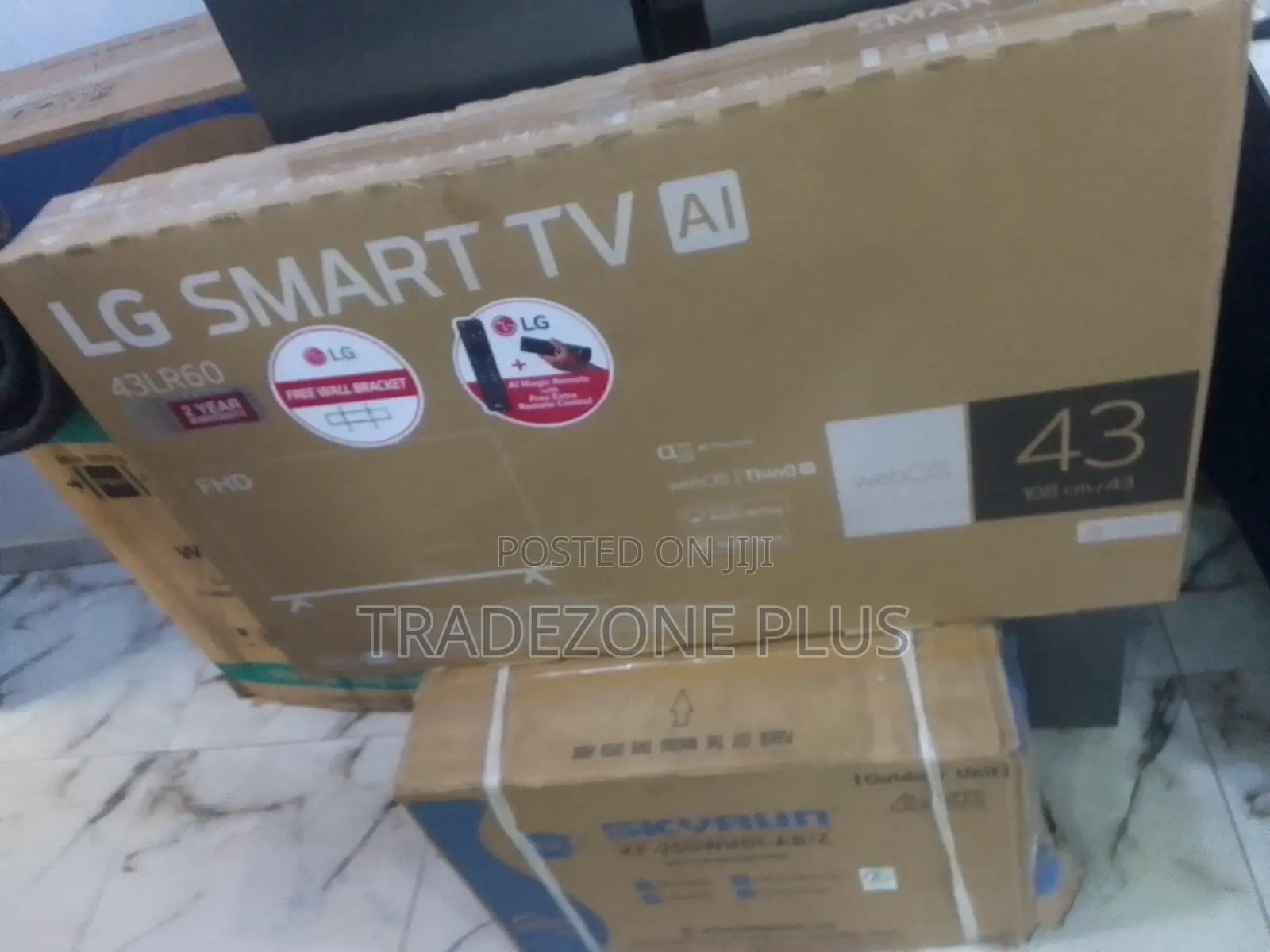 LG 43” Smart TV Package With Magic Remote and Spare Remote