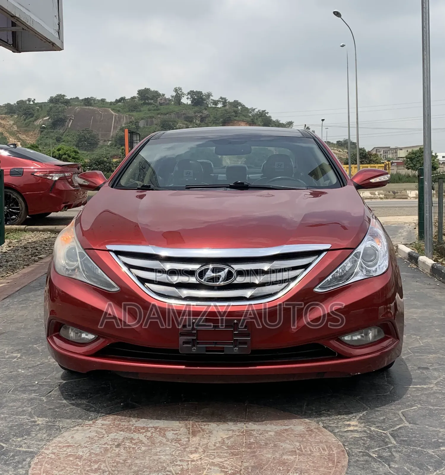 Hyundai Sonata 2013 Red