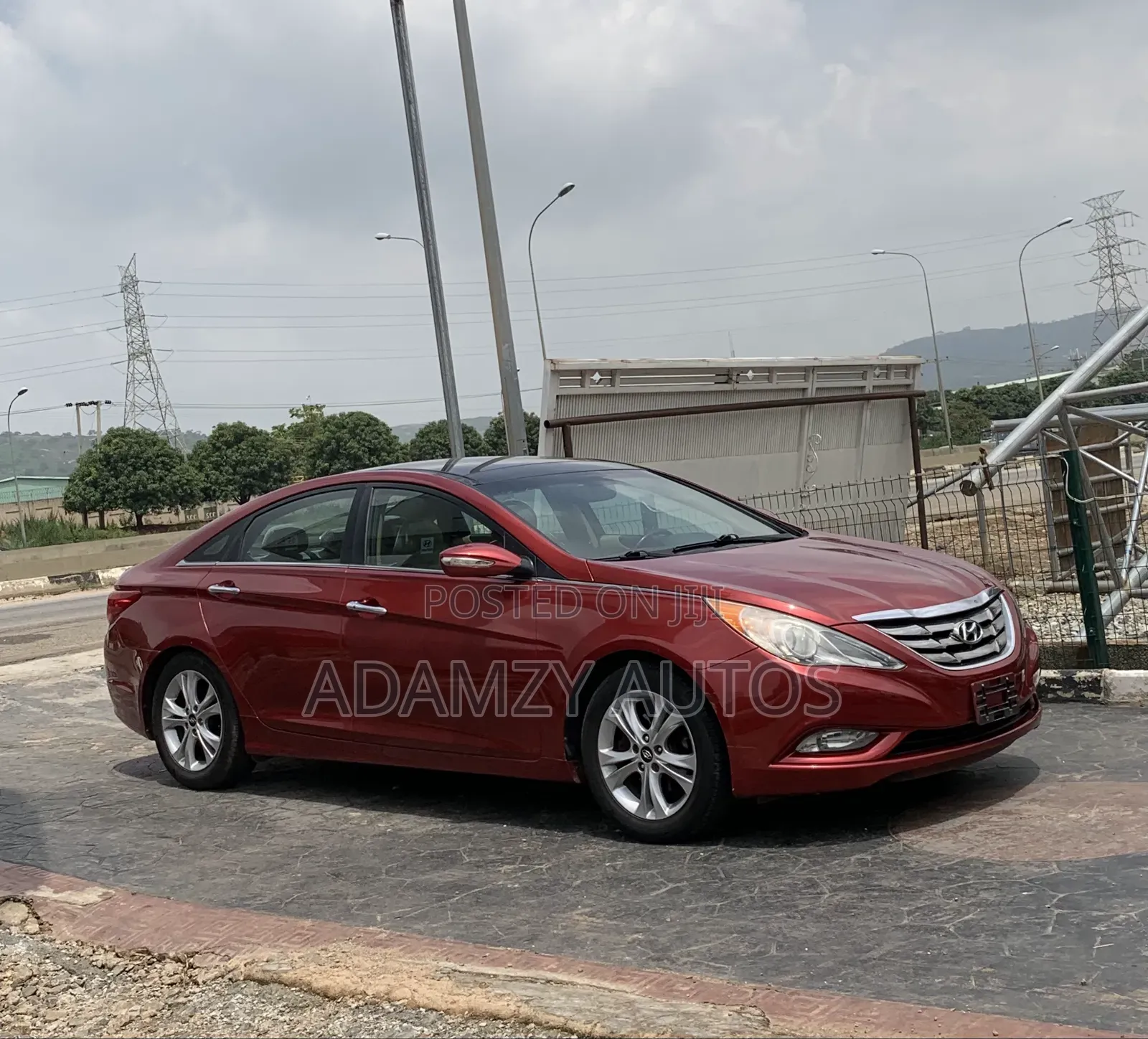 Hyundai Sonata 2013 Red