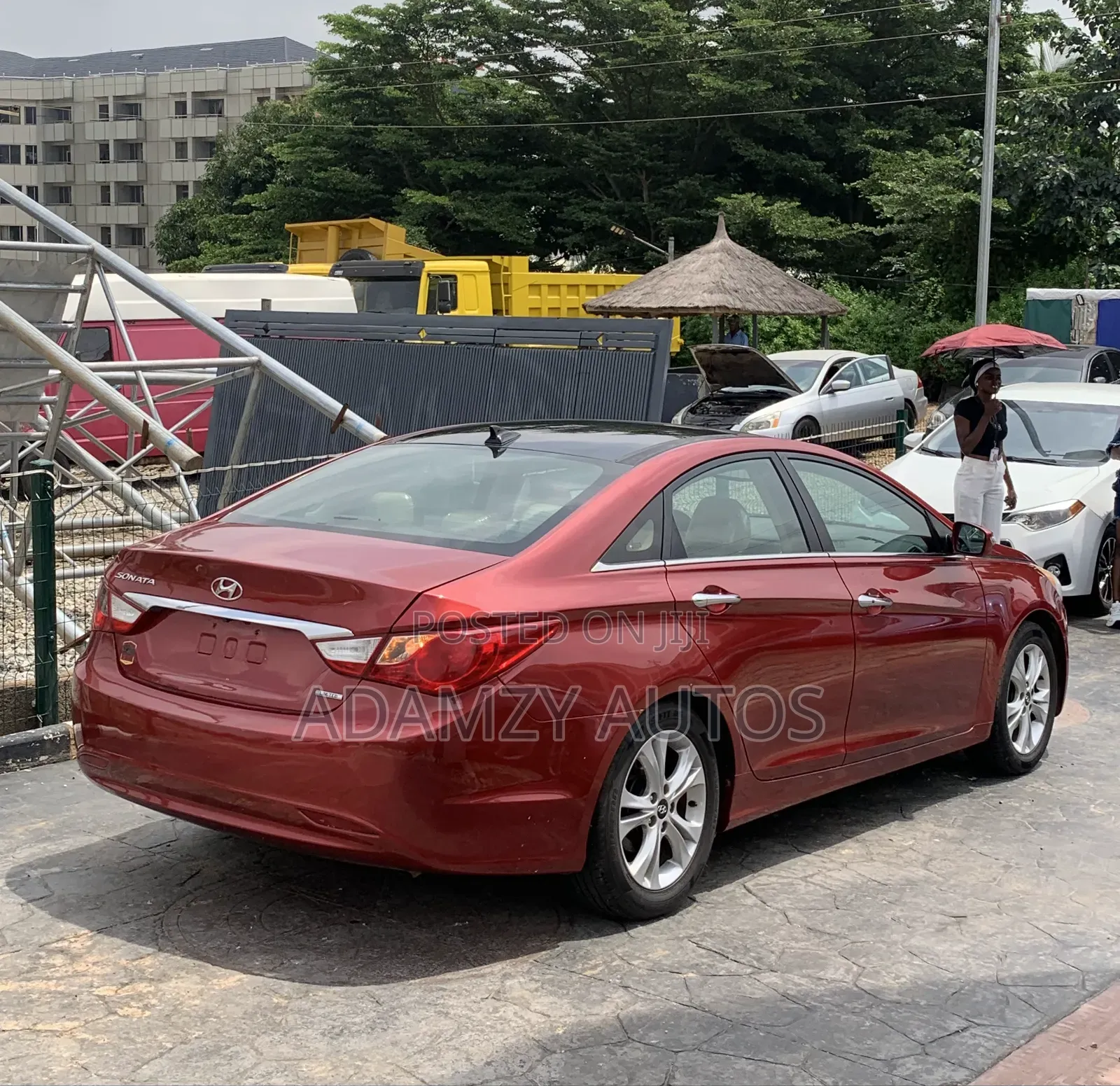 Hyundai Sonata 2013 Red