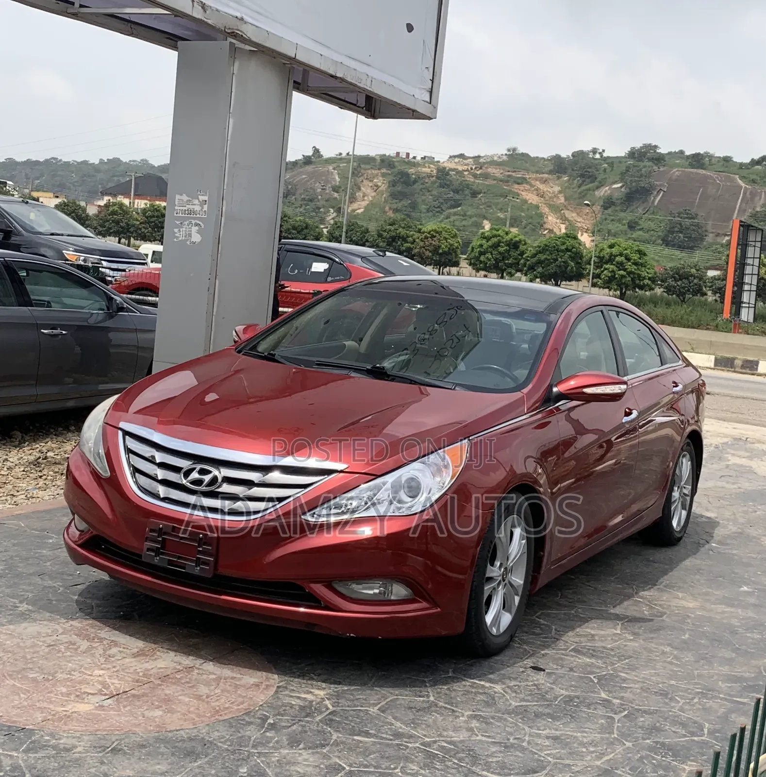 Hyundai Sonata 2013 Red