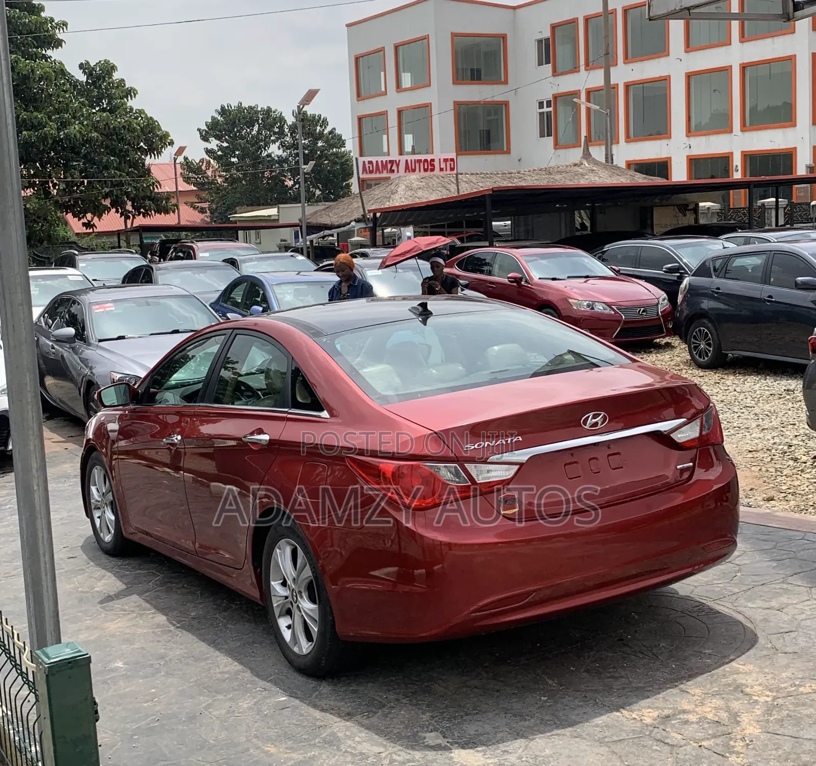 Hyundai Sonata 2013 Red