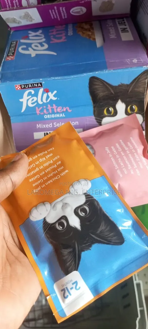 Felix Cat Jelly Food (12 Pouch in a Pack)