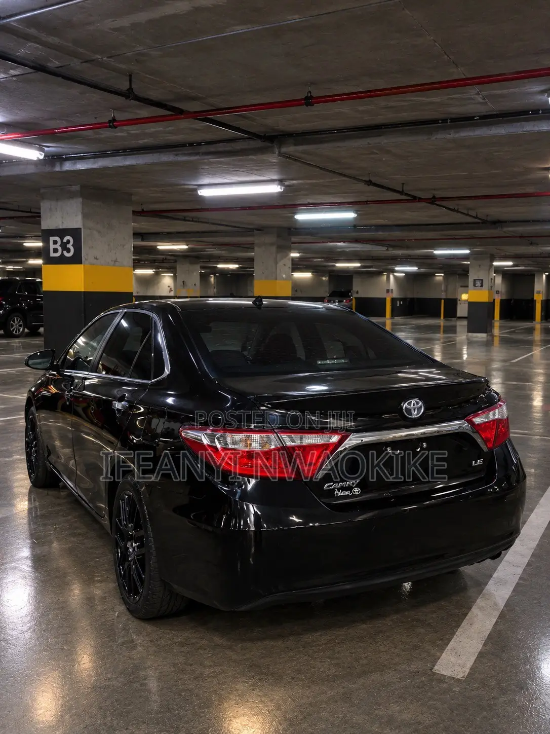 Toyota Camry SE 4dr Sedan (2.5L 4cyl 6A) 2016 Black