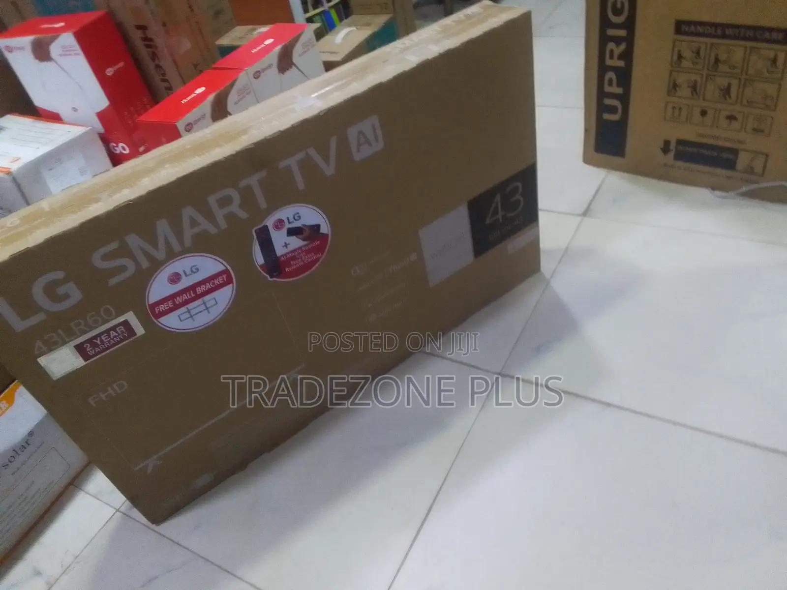 Smart LG 43 Inch TV With Wall Bracket at No Extra Cost
