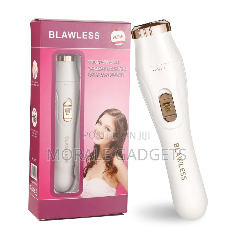 BLAWLESS 4-in-1 Rechargeable Painless Women's Trimmer/Clippers