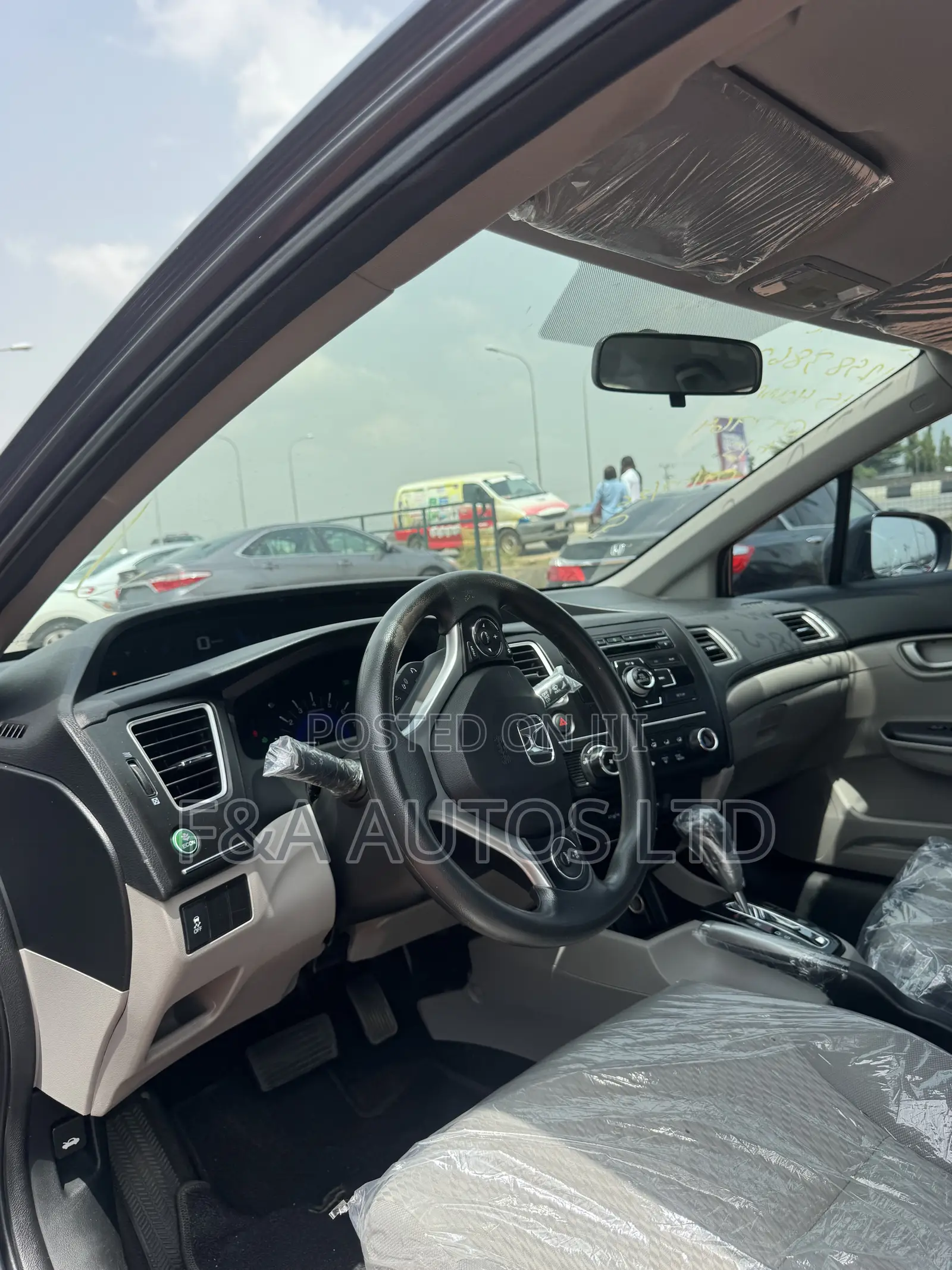 Honda Civic EX-L 4dr Sedan (1.8L 4cyl CVT) 2015 Gray